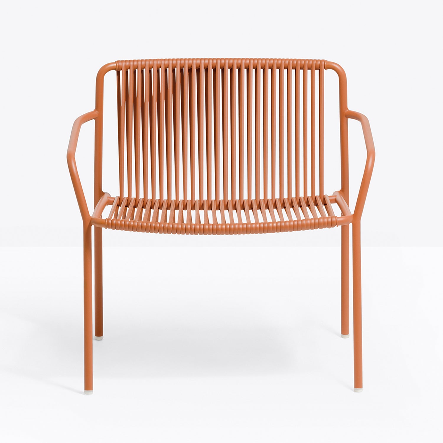 Pedrali Tribeca 3669 Lounge Chair in terracotta