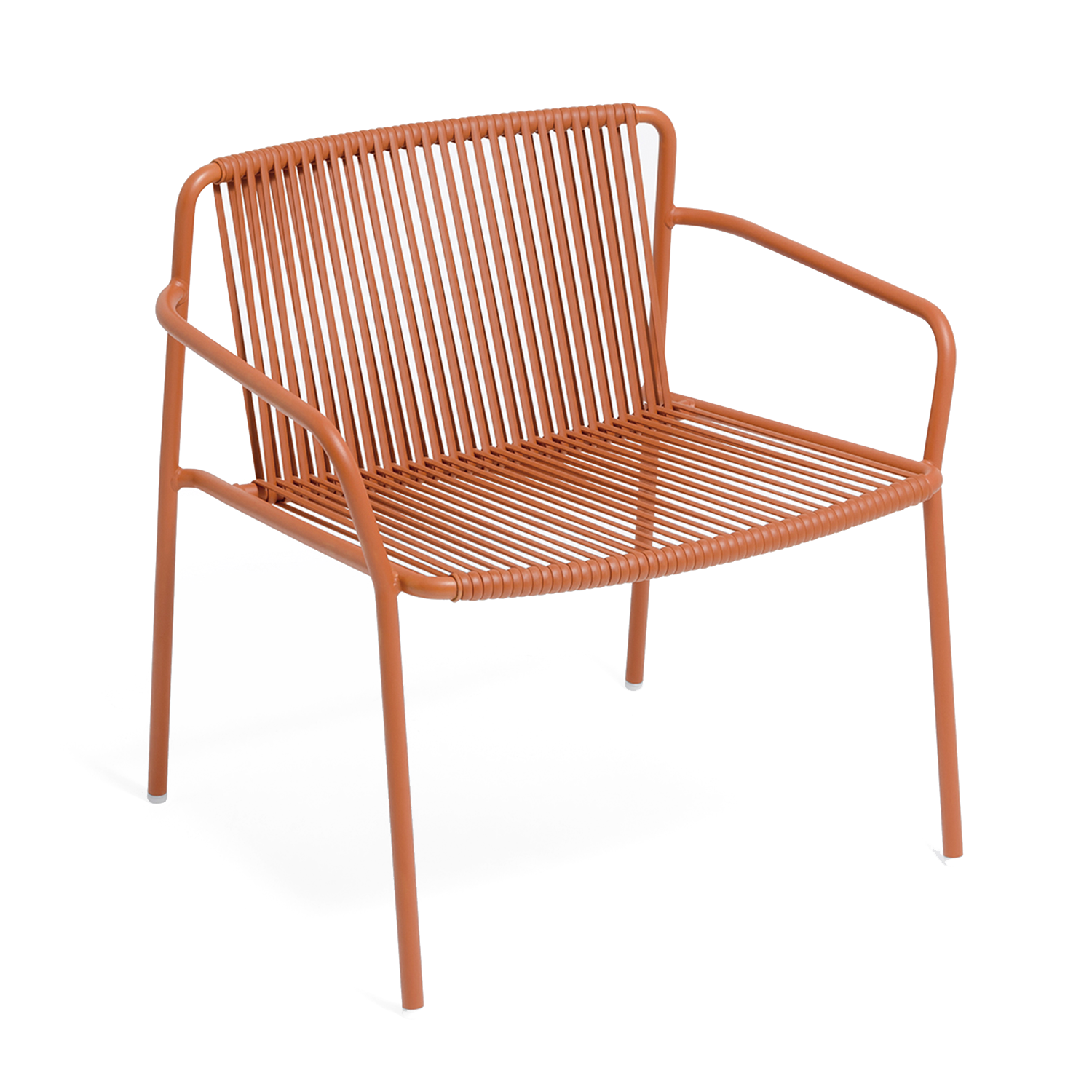 Pedrali Tribeca 3669 Lounge Chair in terracotta