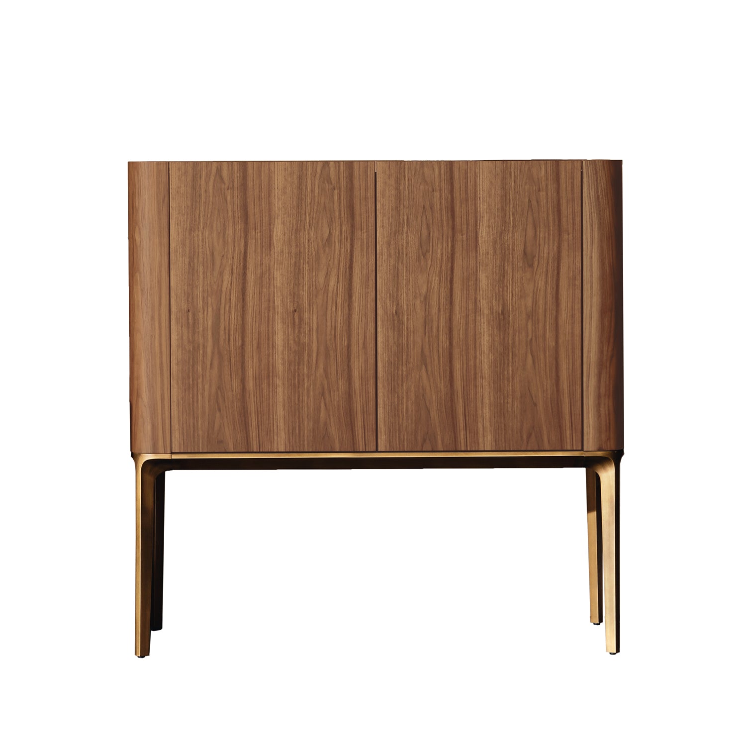 Sovet Italia Madia Slim 2 door sideboard in walnut