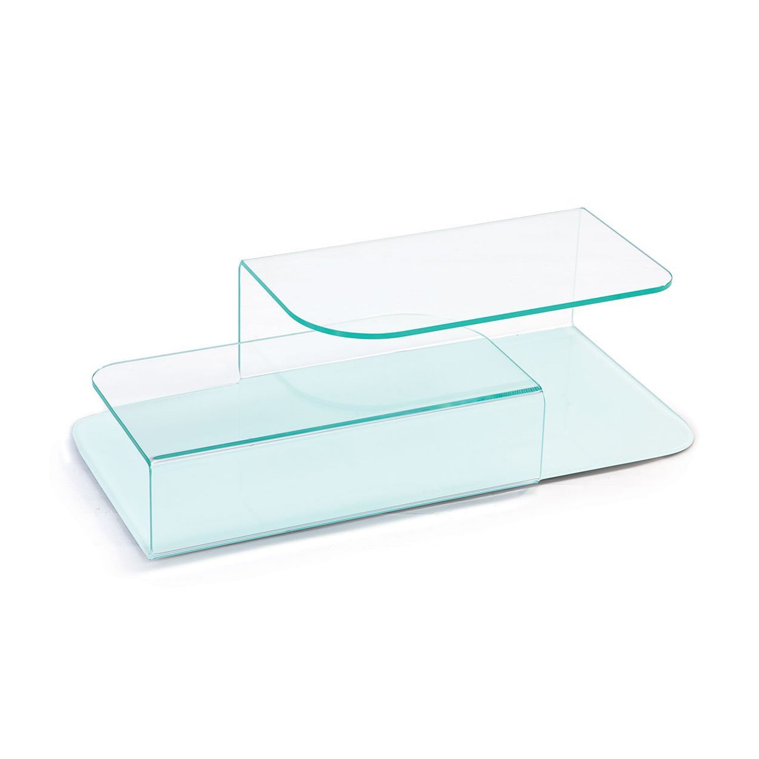 Sovet Italia Hug Coffee table in glass