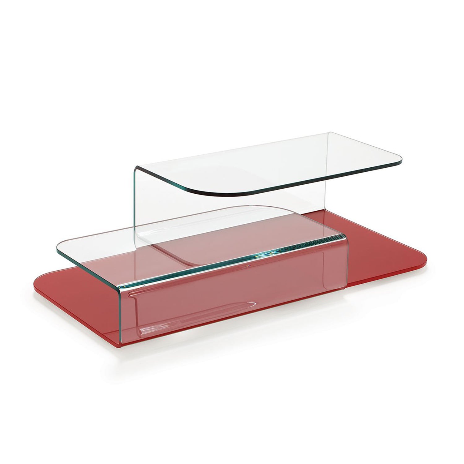 Sovet Italia Hug Coffee table in glass