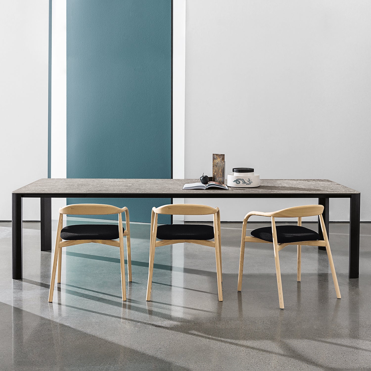 Sovet italia Kodo Dining rectangular table ambience image