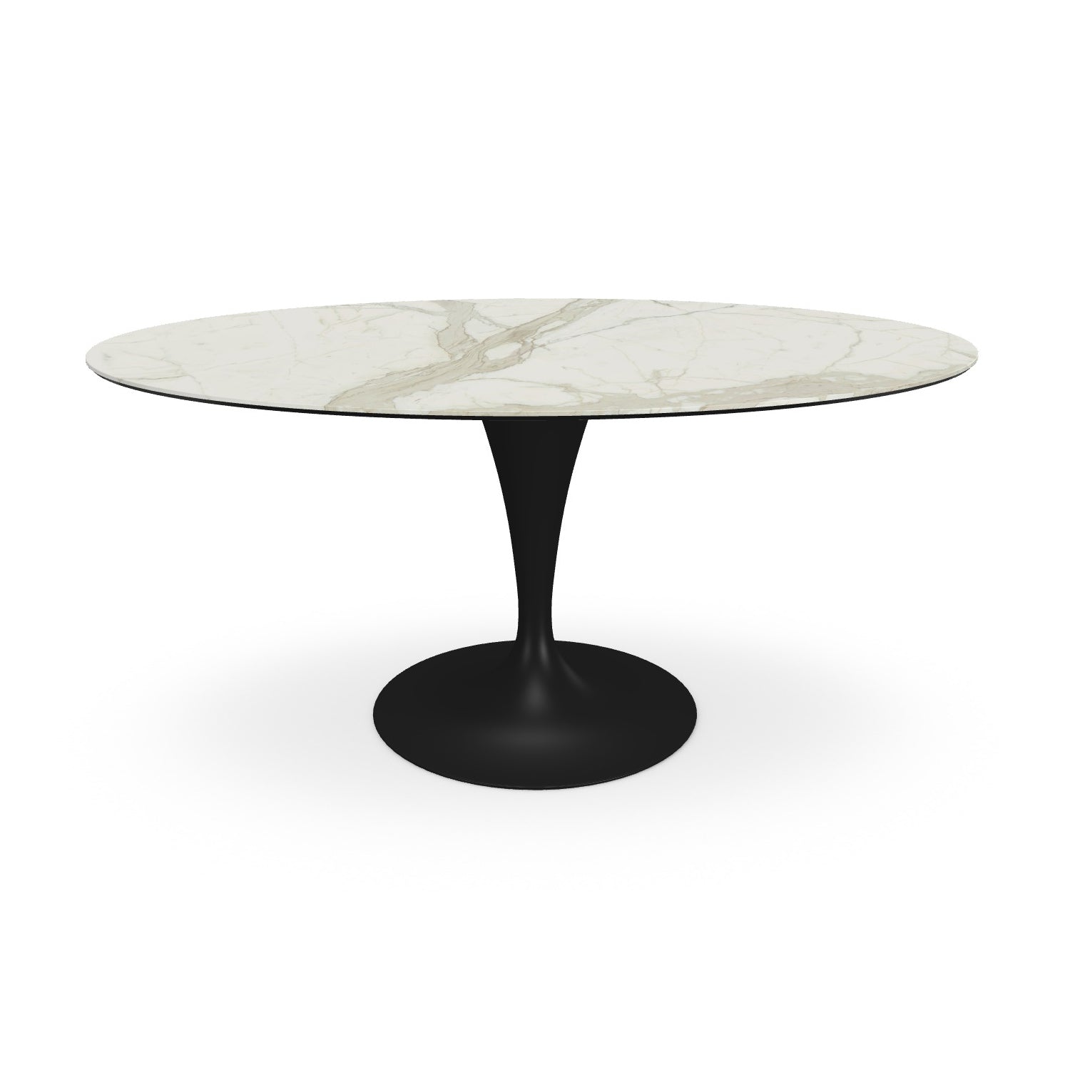 Sovet Italia Flute oval elliptical dining table