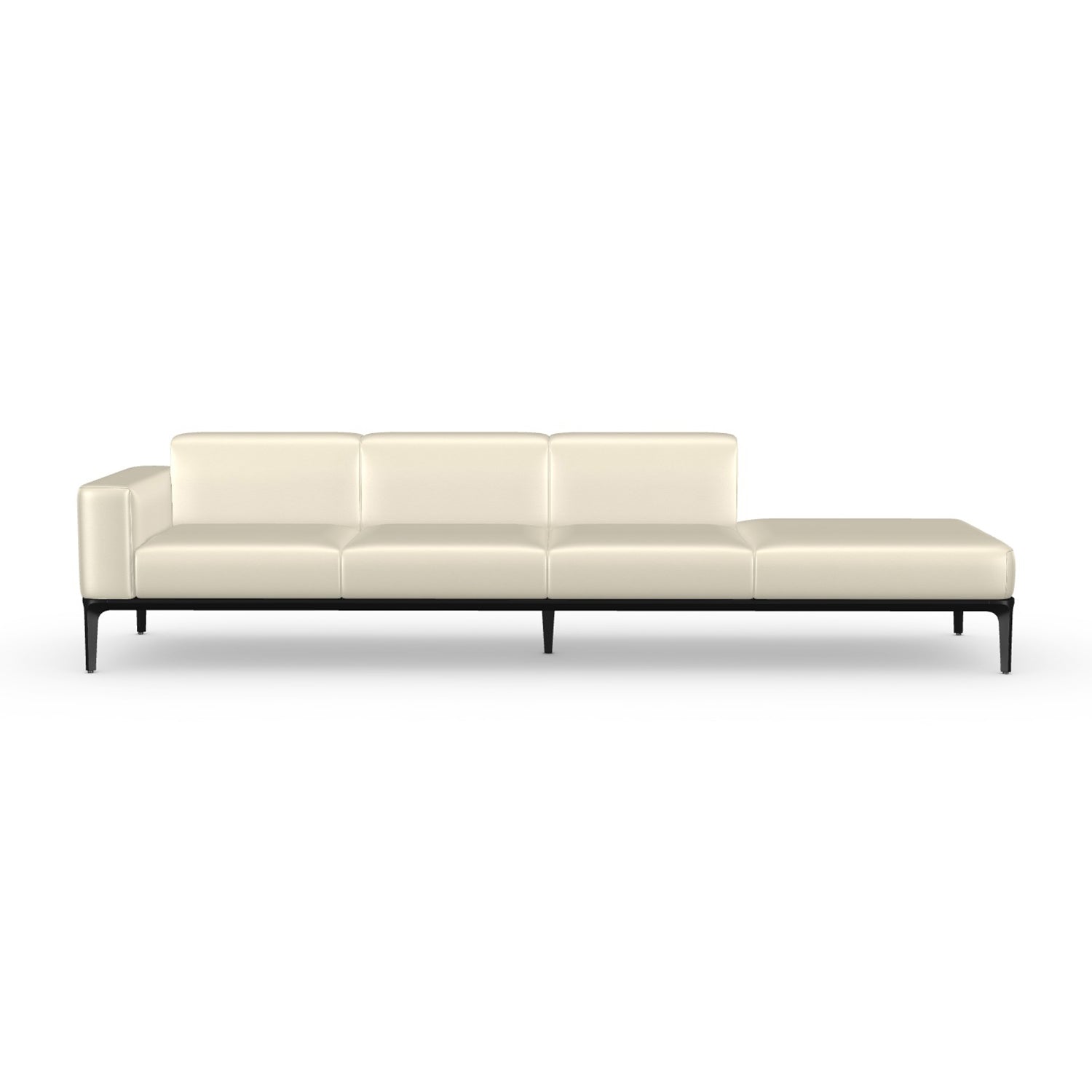 Sovet Italia Slim 4 seater sofa chaise longue