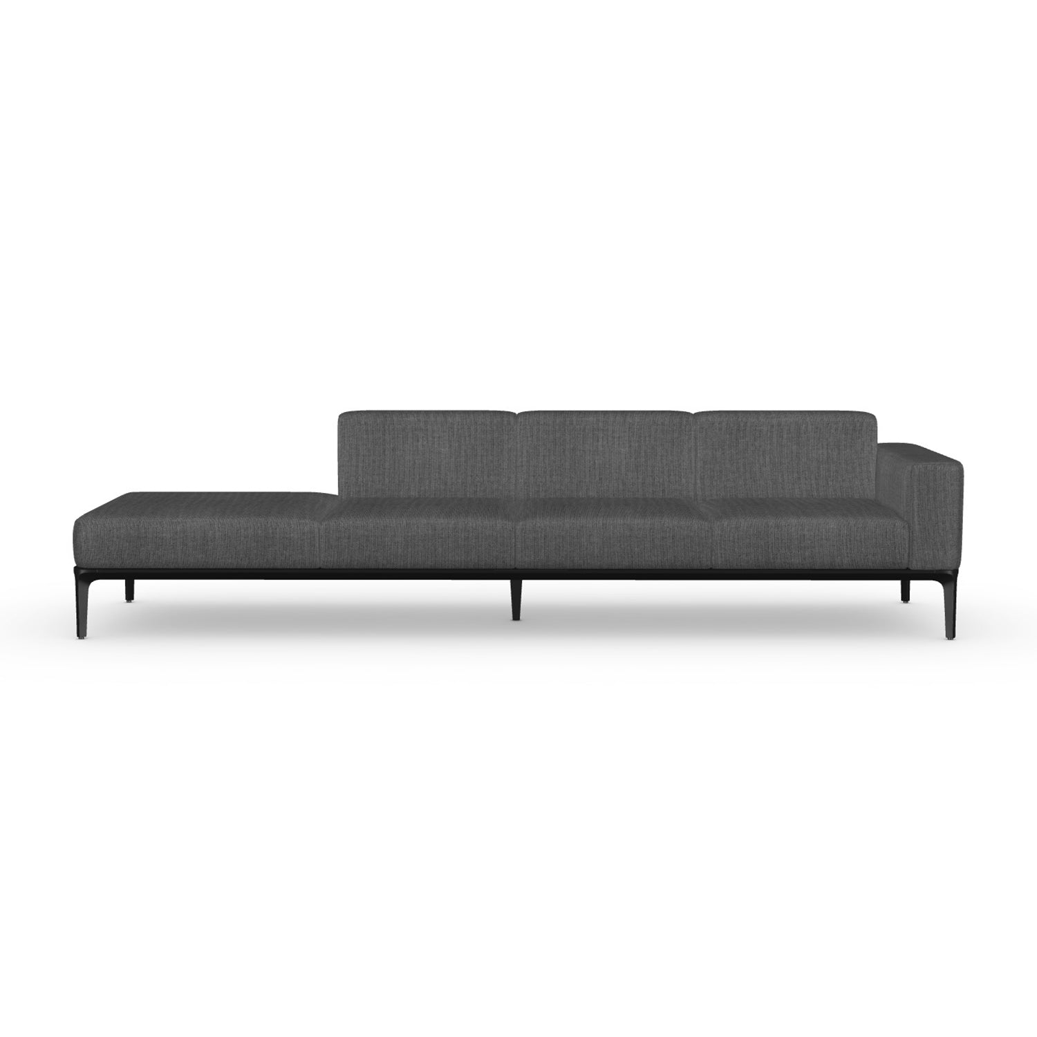 Sovet Italia Slim 4 seater sofa chaise longue