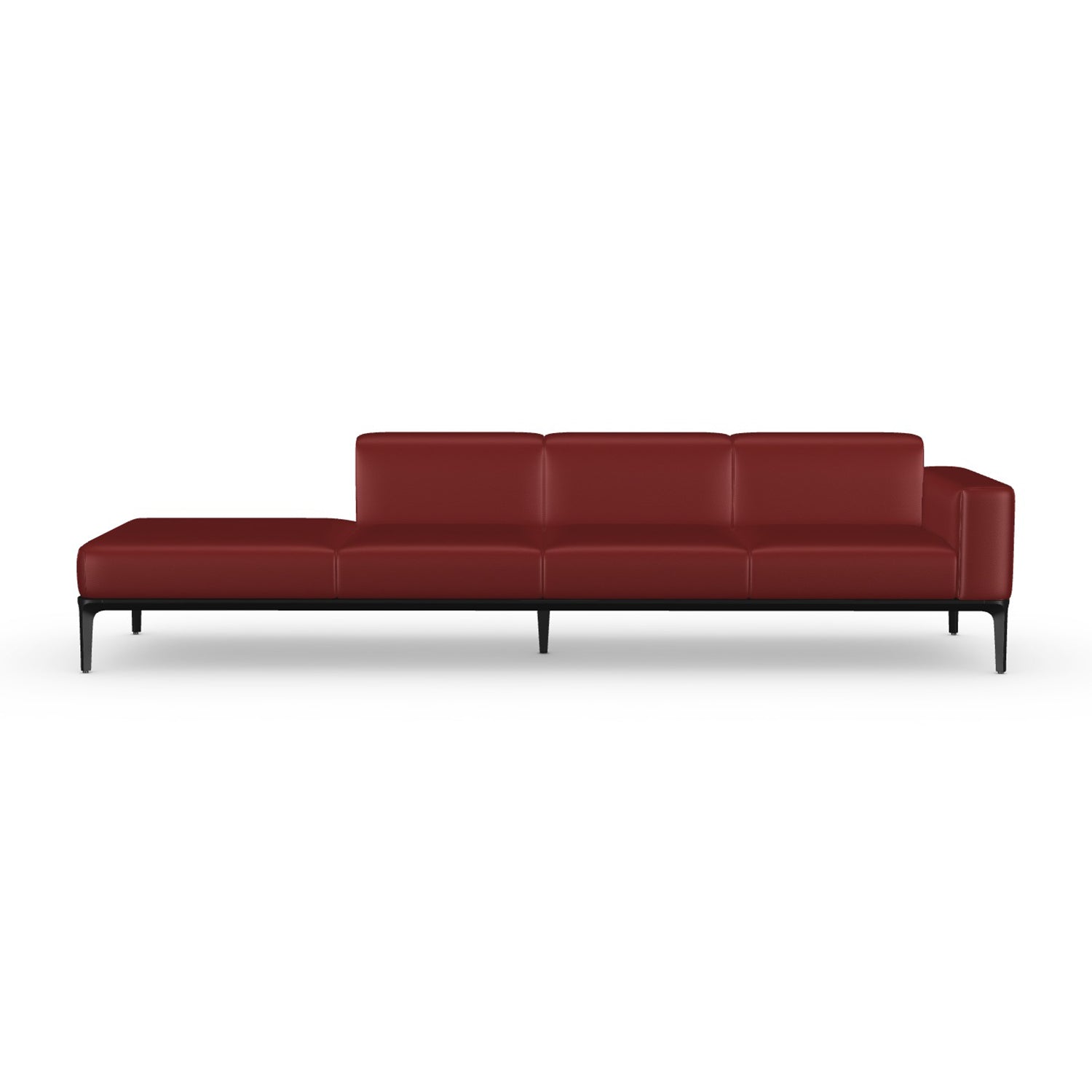 Sovet Italia Slim 4 seater sofa chaise longue