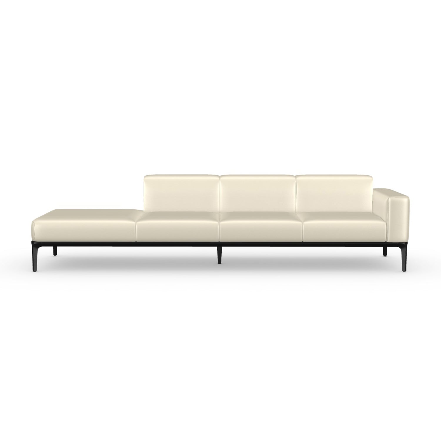 Sovet Italia Slim 4 seater sofa chaise longue