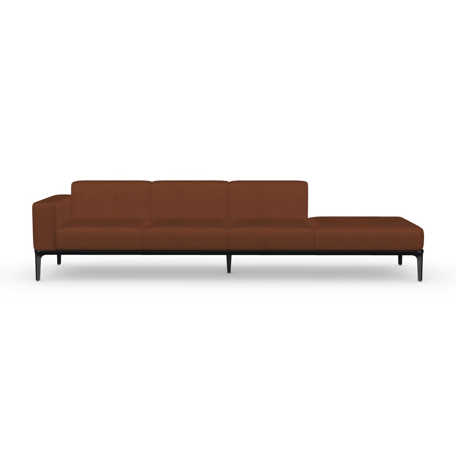 Sovet Italia Slim 4 seater sofa chaise longue