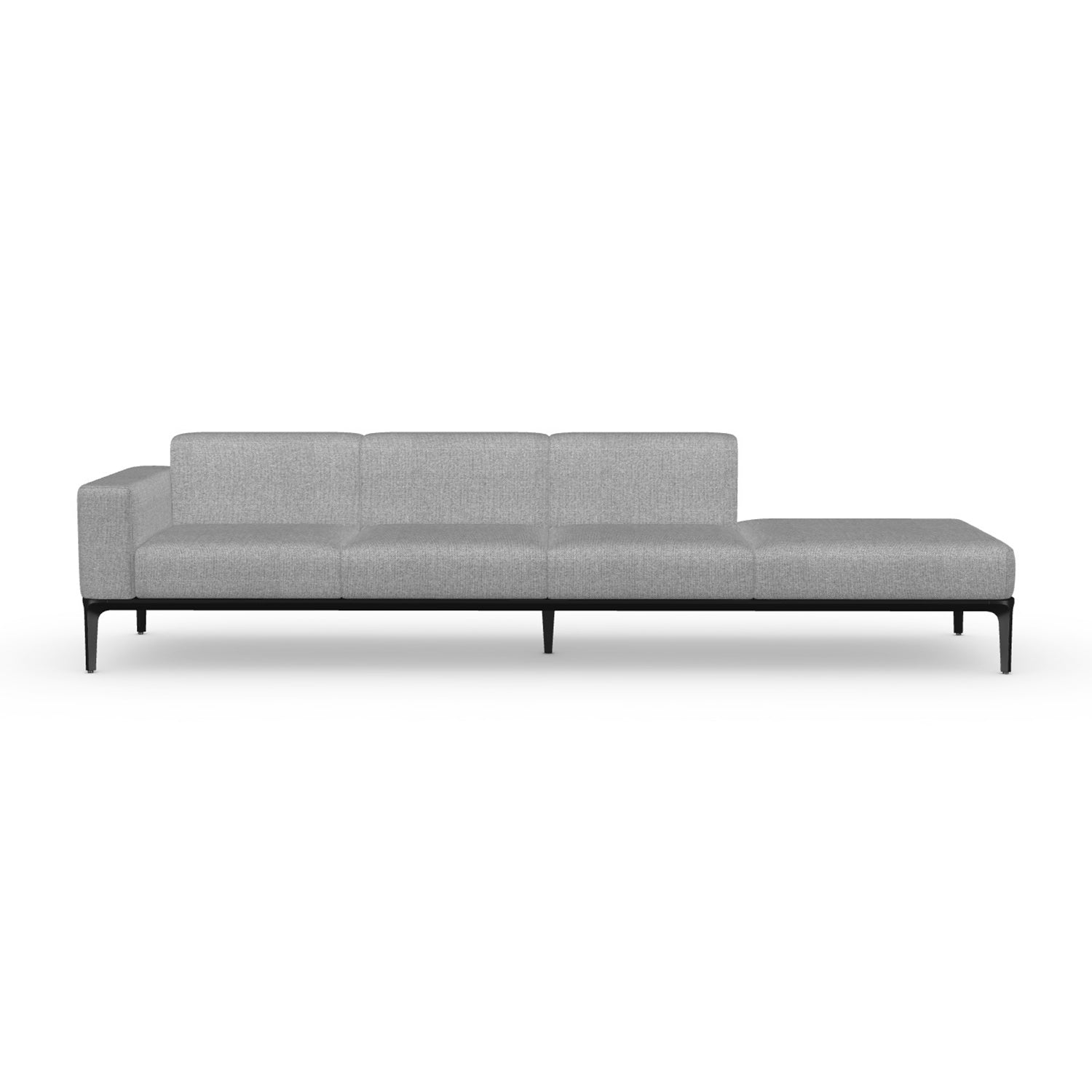 Sovet Italia Slim 4 seater sofa chaise longue