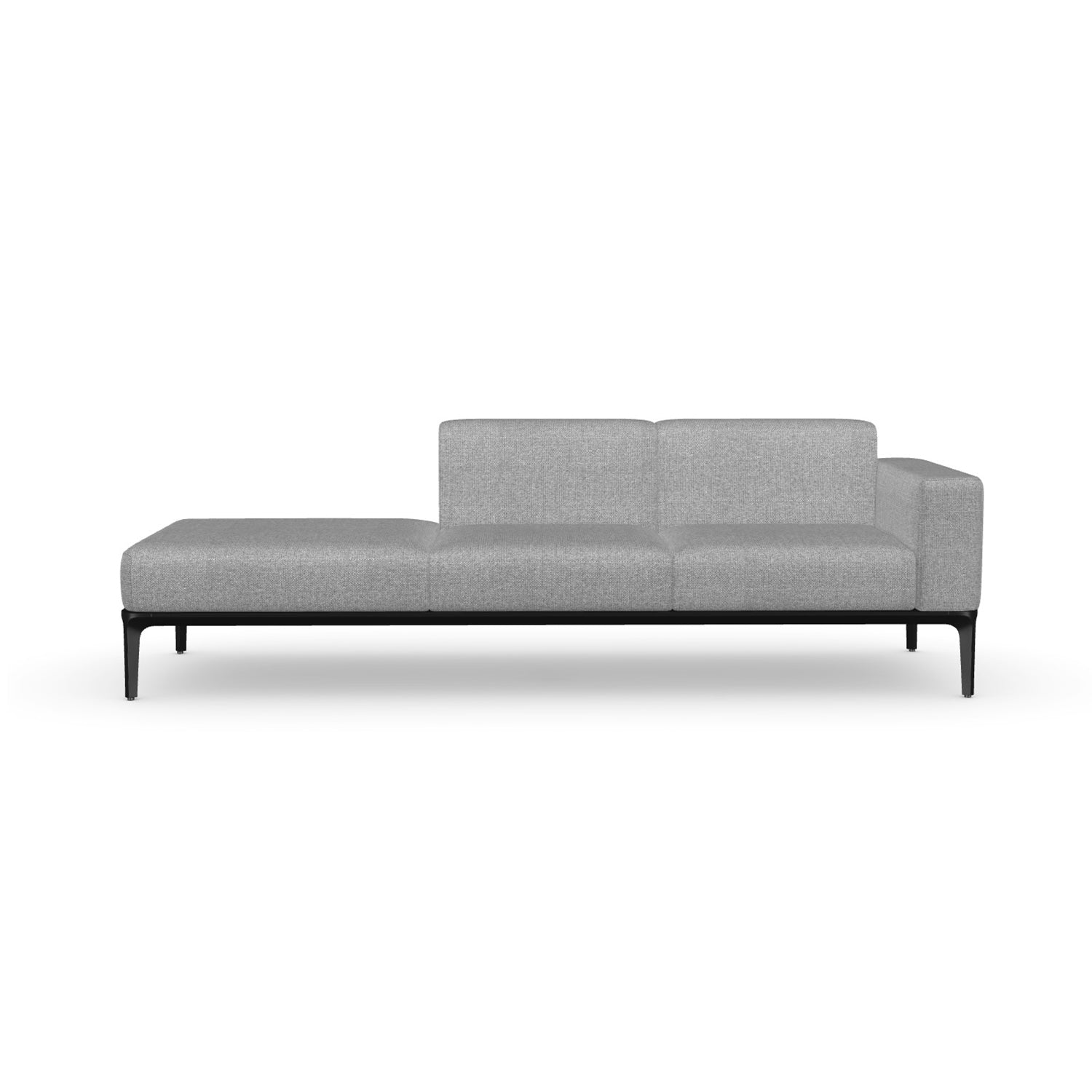 Sovet Italia Slim 3 seater sofa chaise longue