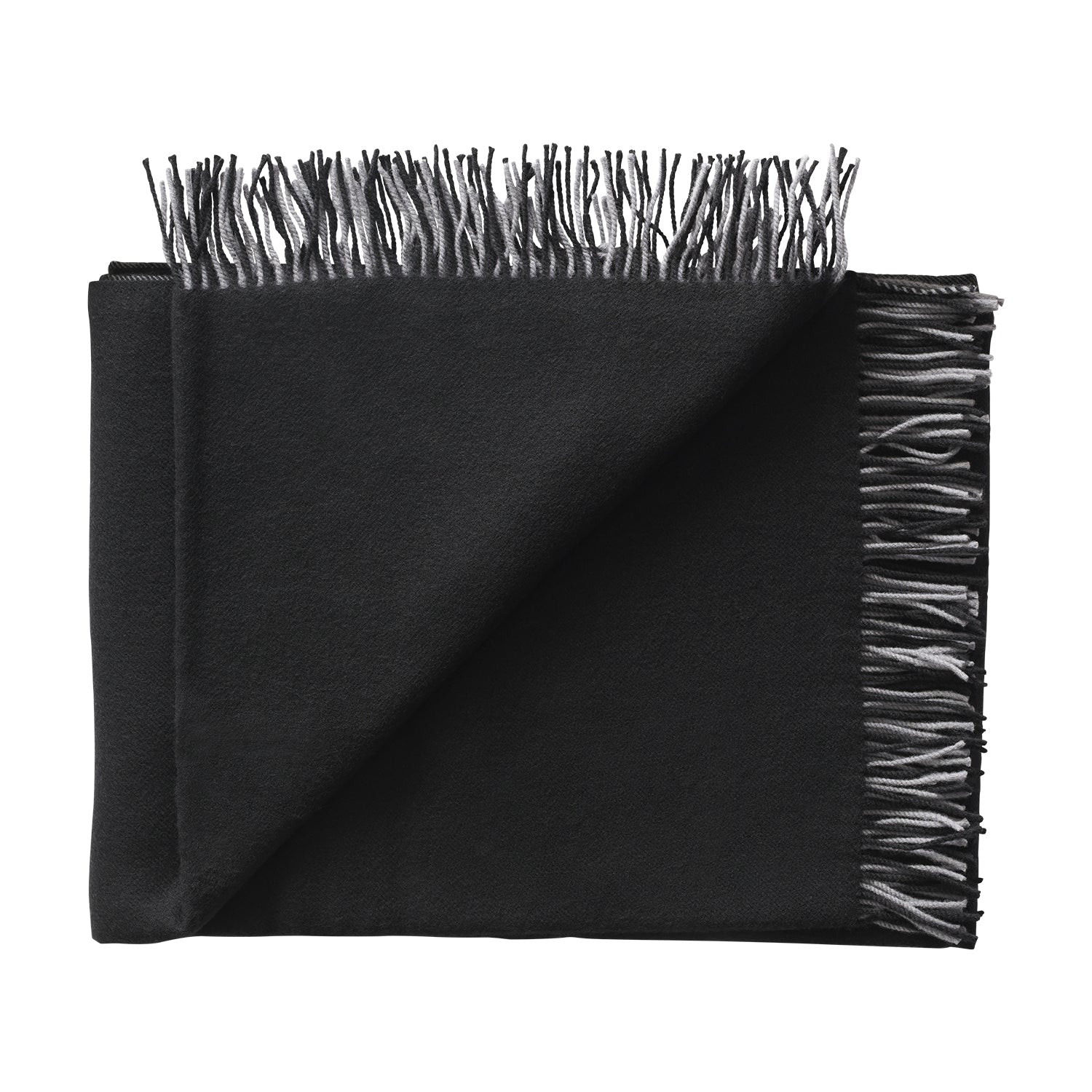 Silkeborg Uldspinderi Secret Throw in black