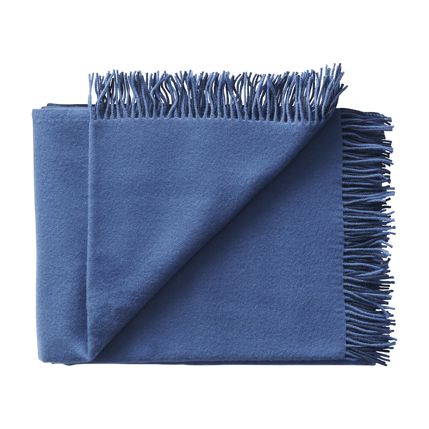 Silkeborg Uldspinderi Secret Throw in cobalt