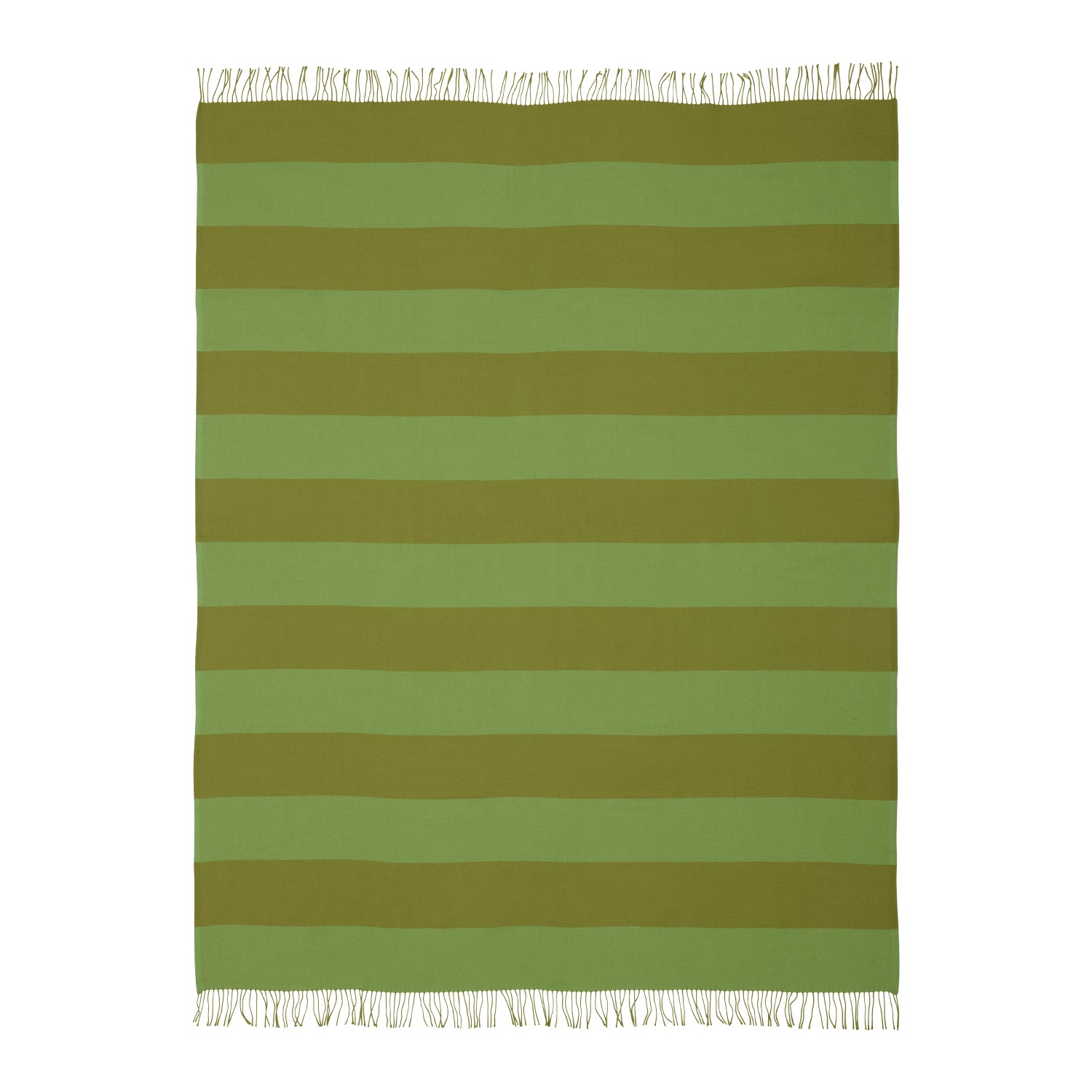 Silkeborg Ulspinderi The Sweater Polychrome Throw in sage green