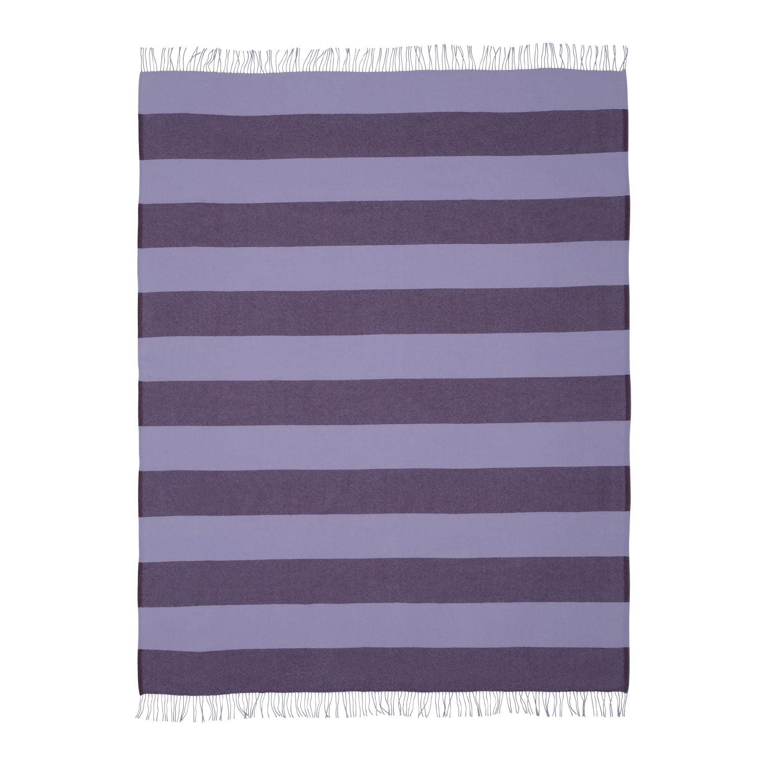 Silkeborg Ulspinderi The Sweater Polychrome Throw in purple lavender