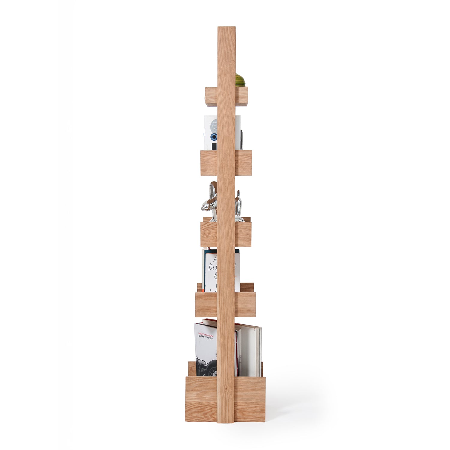 Wireworks Bookie Shelving in Oak