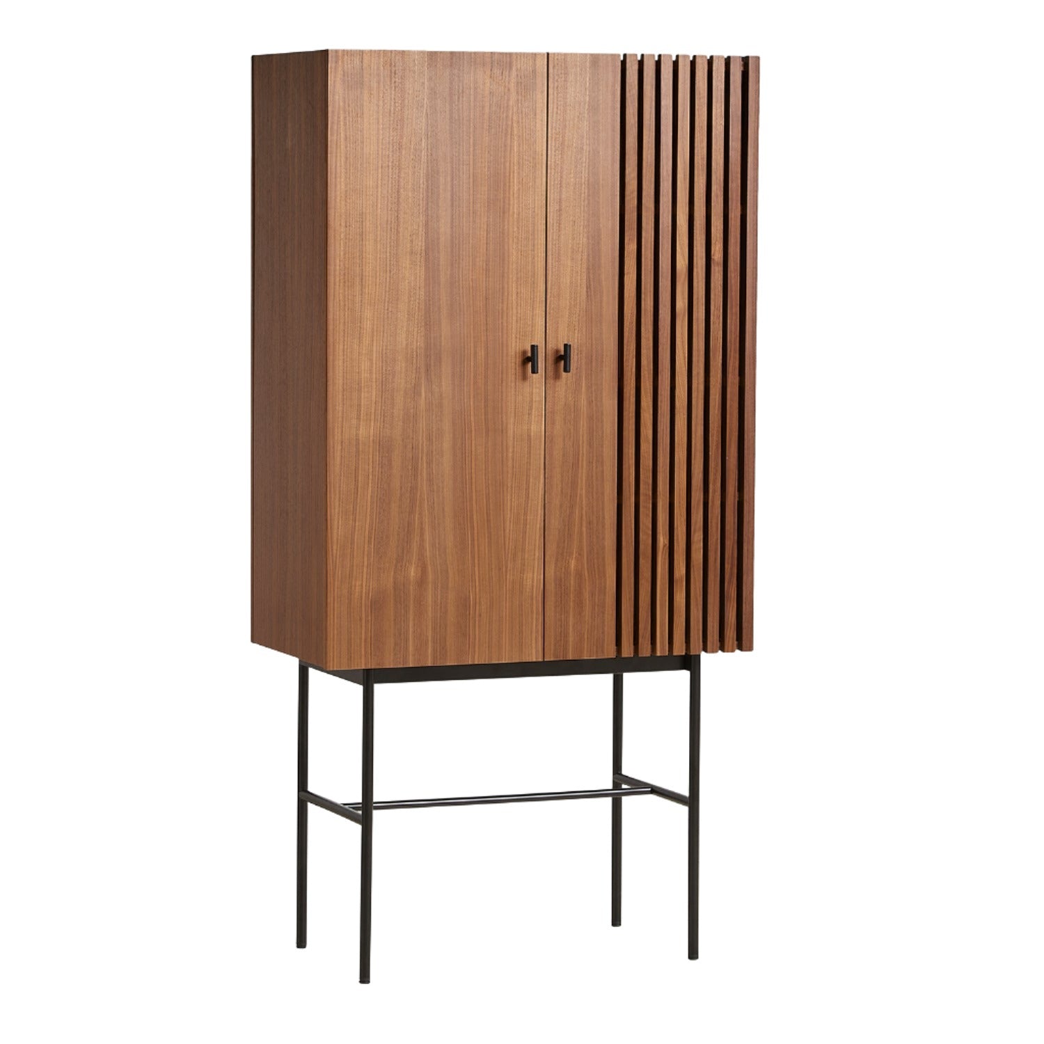 Woud Array Highboard in walnut