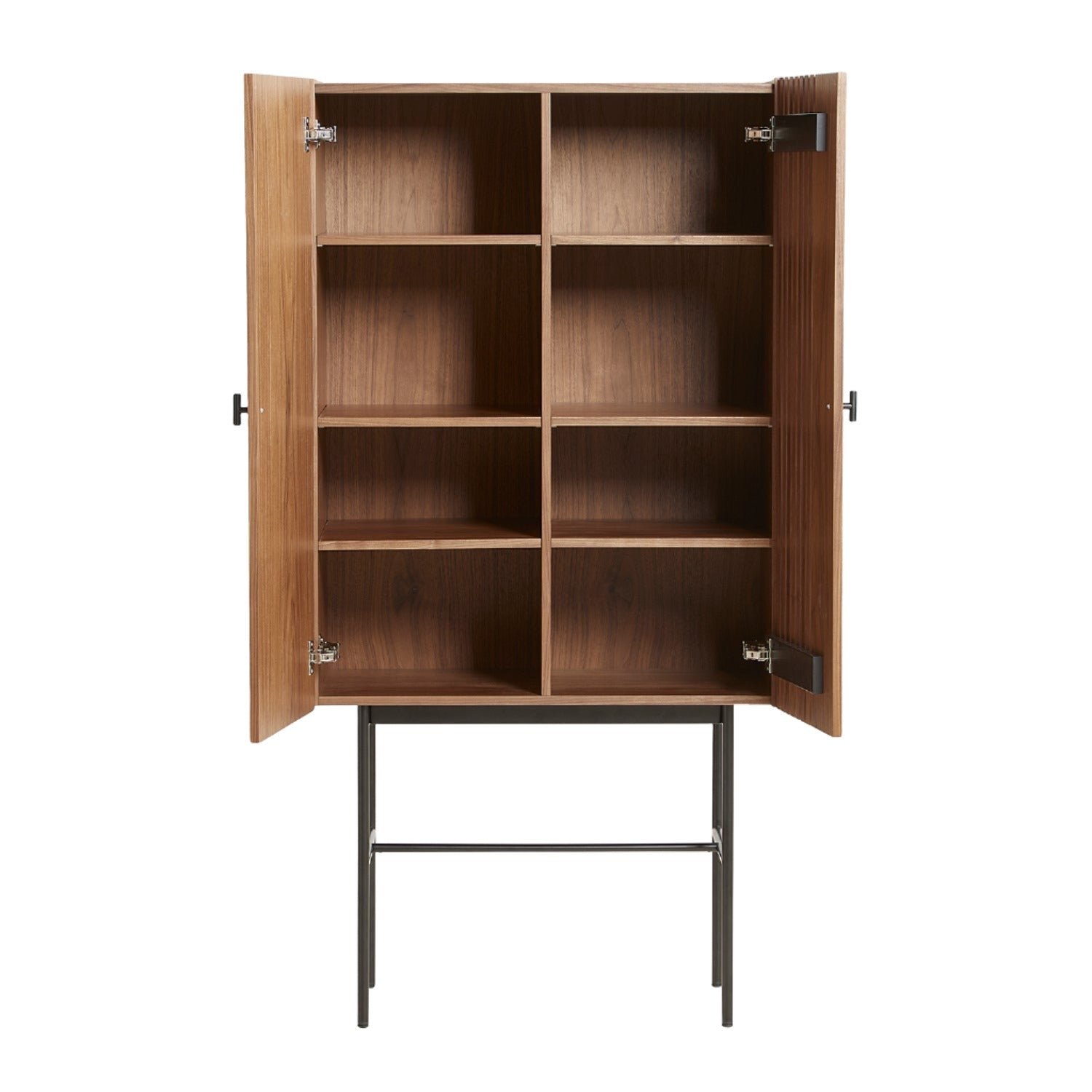 Woud Array Highboard in walnut