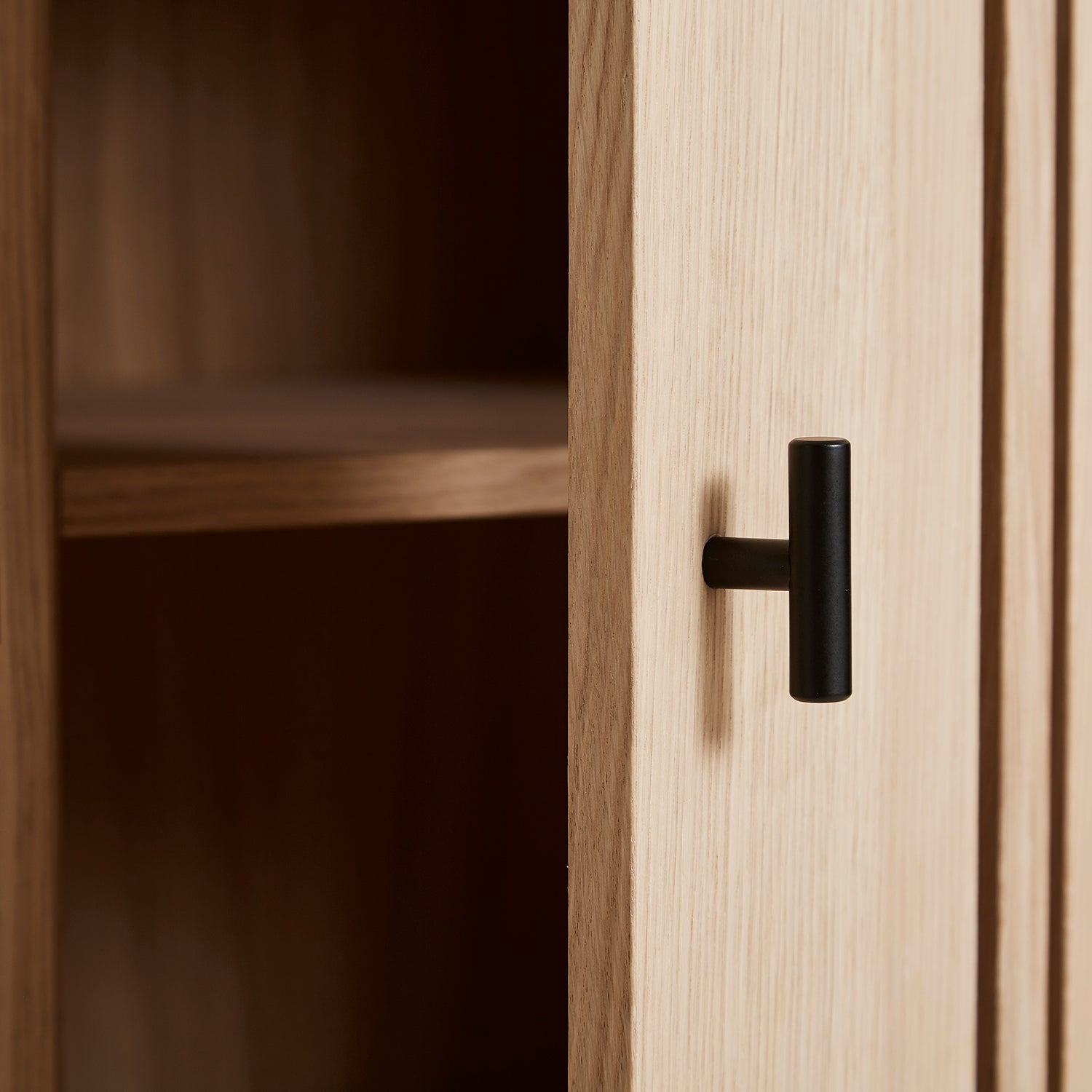 Woud Array Highboard in white oak