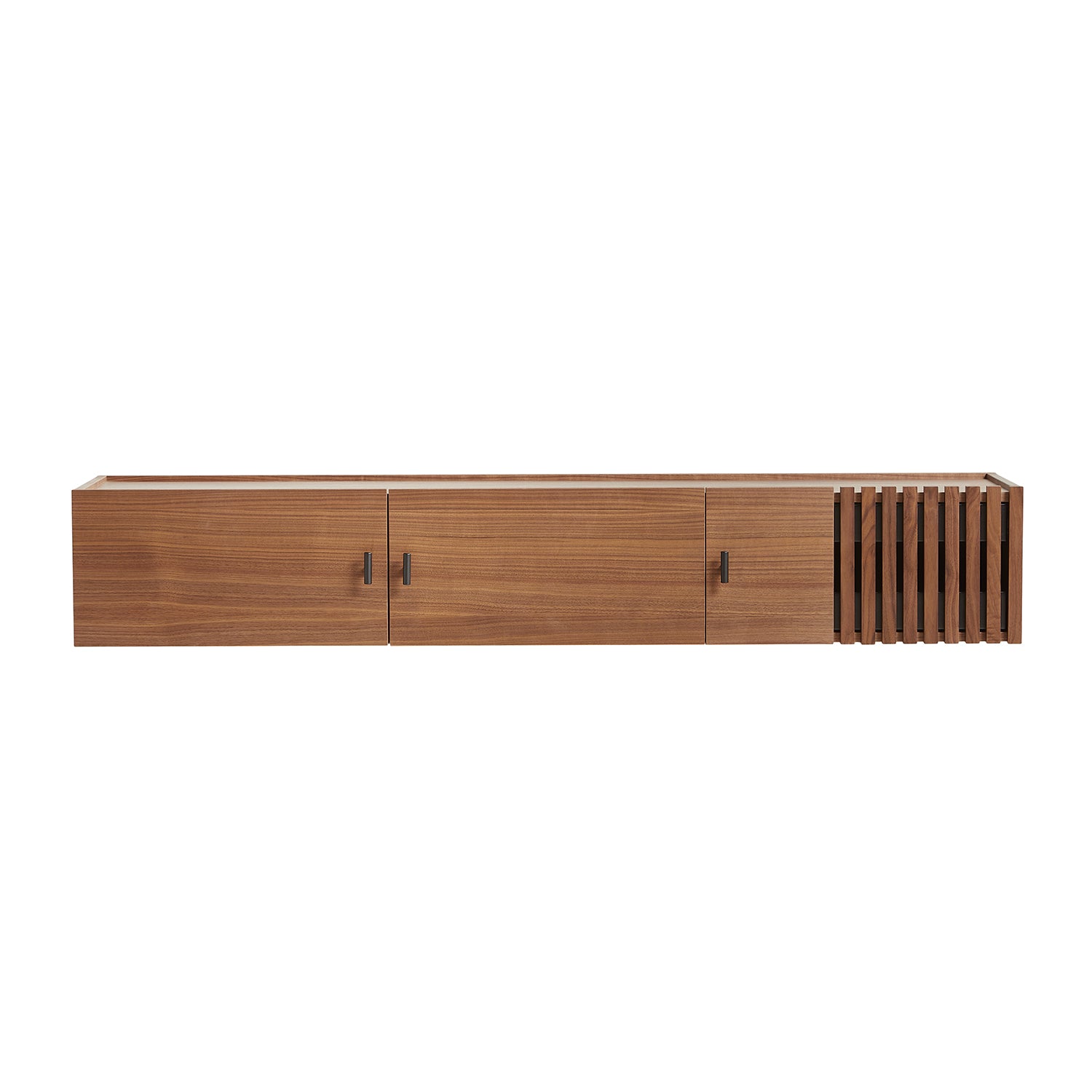 Woud Array Wall Mounted Sideboard 150cm in walnut