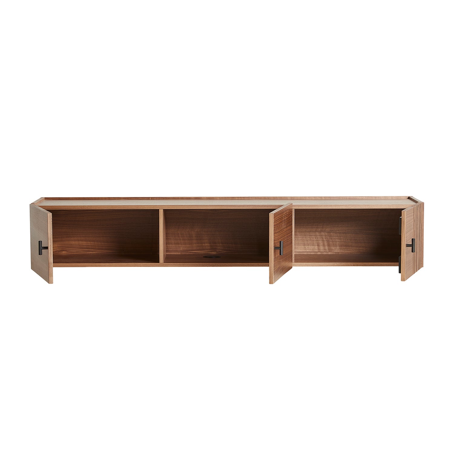 Woud Array Wall Mounted Sideboard 150cm in walnut