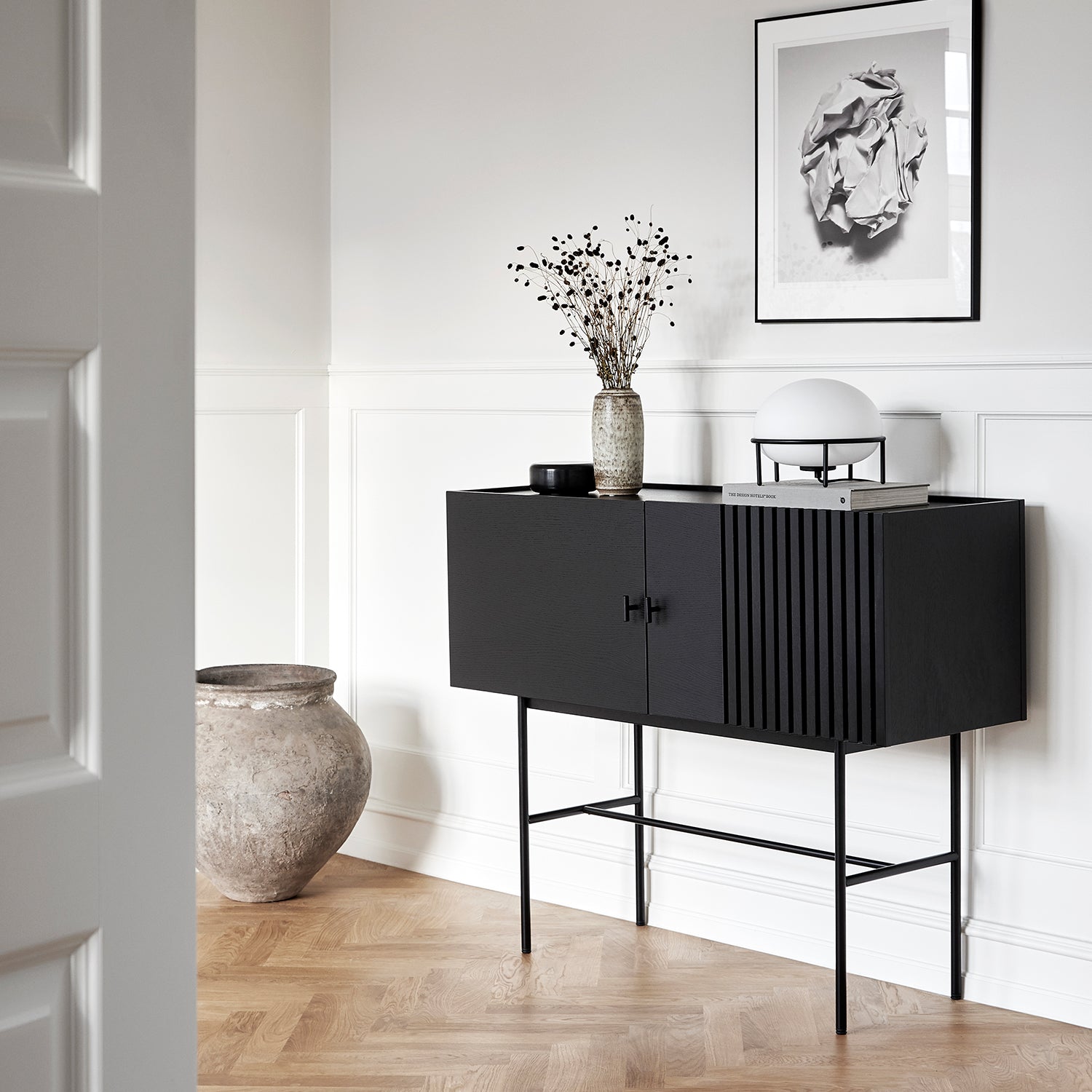 Woud Array Sideboard 120cm in black