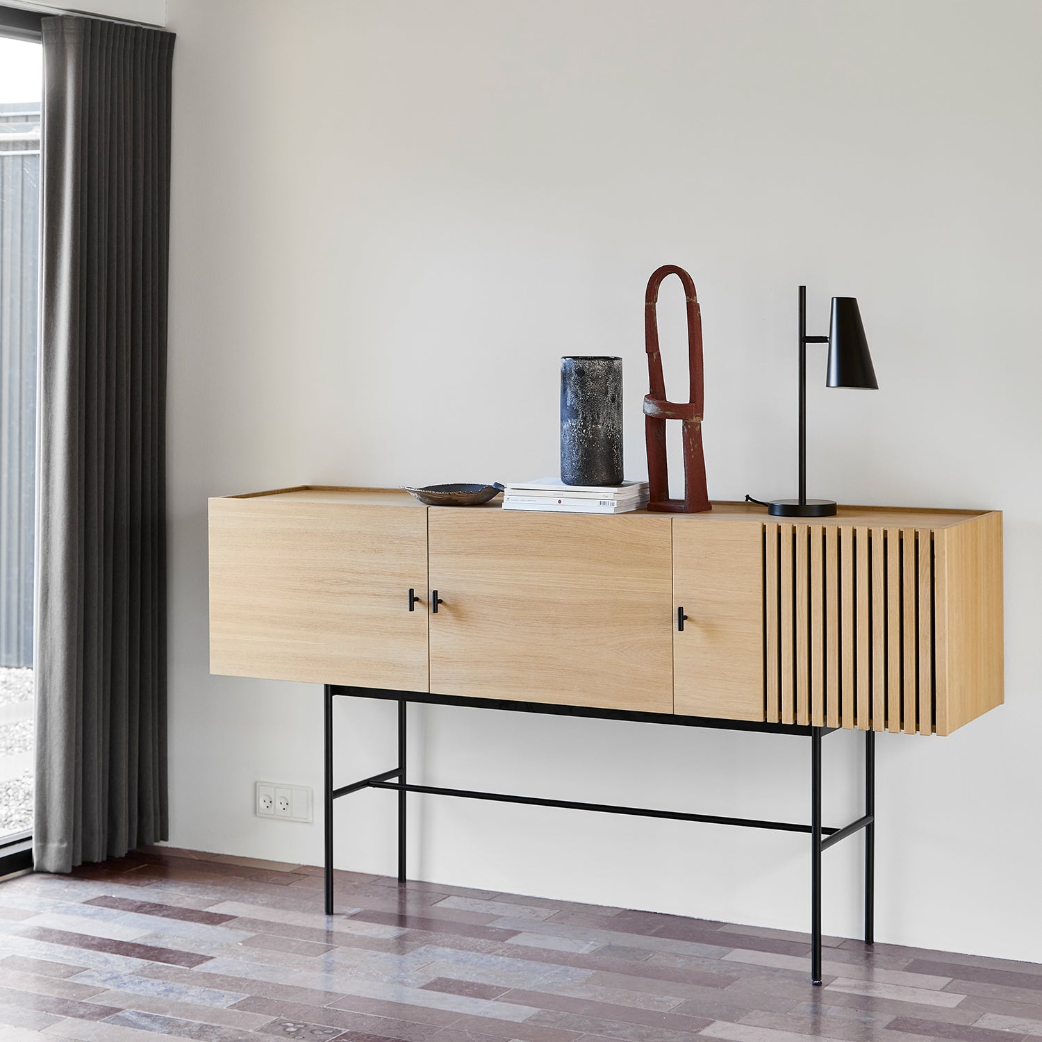 Woud Array Sideboard 180cm in white oak