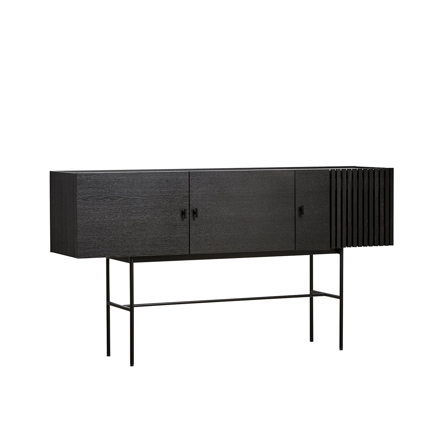 Woud Array Sideboard 180cm in black