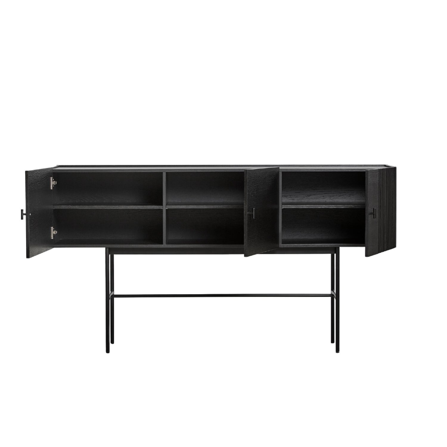 Woud Array Sideboard 180cm in black