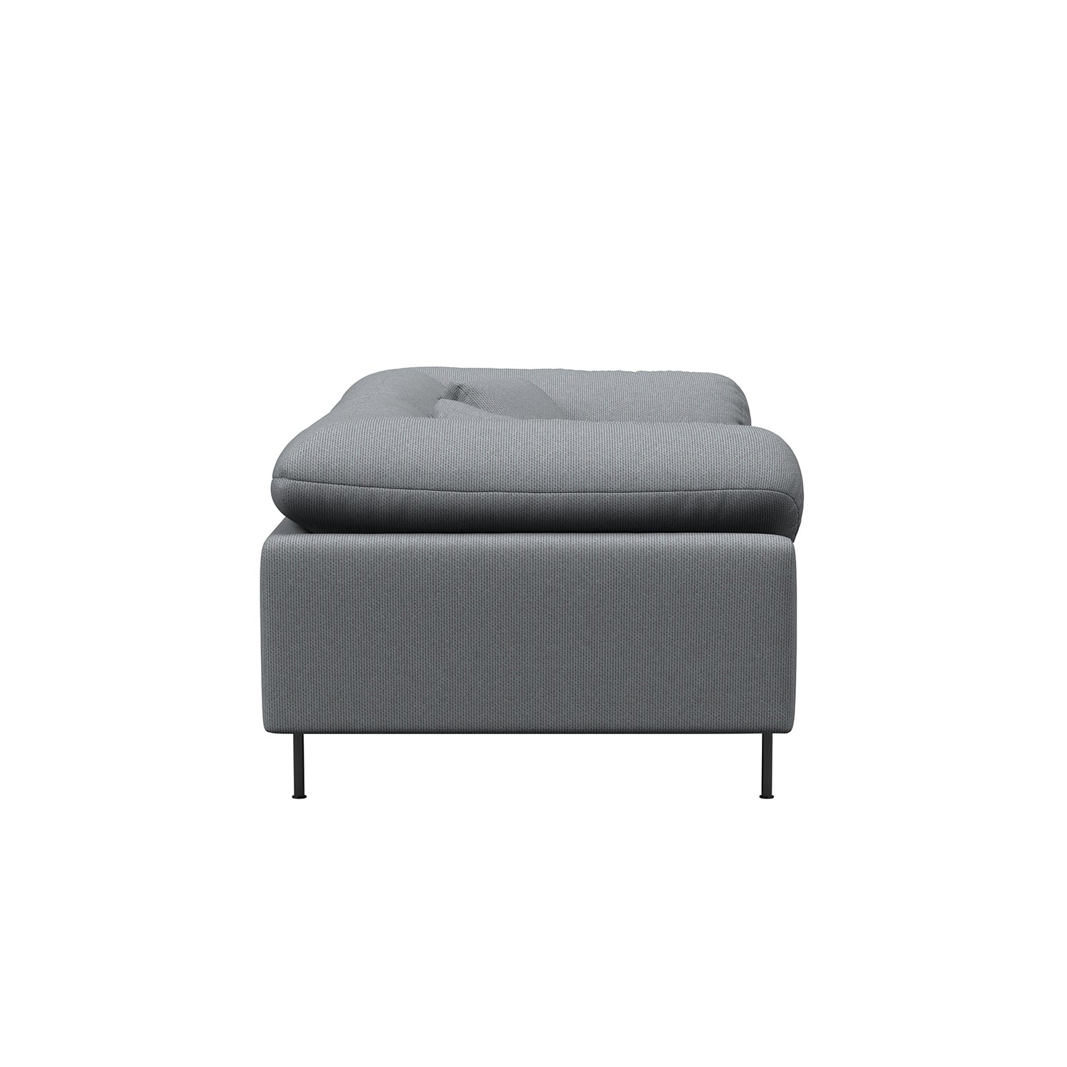 Woud Collar 2 Seater Sofa in light grey