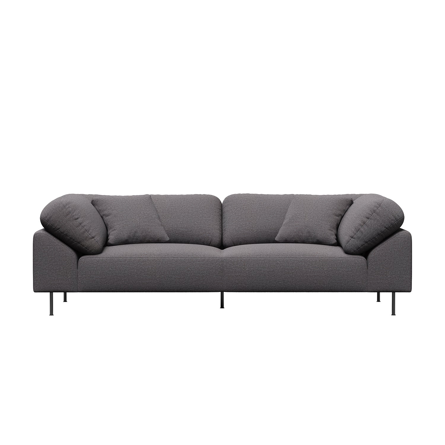 Woud Collar 2.5 Seater Sofa in brown