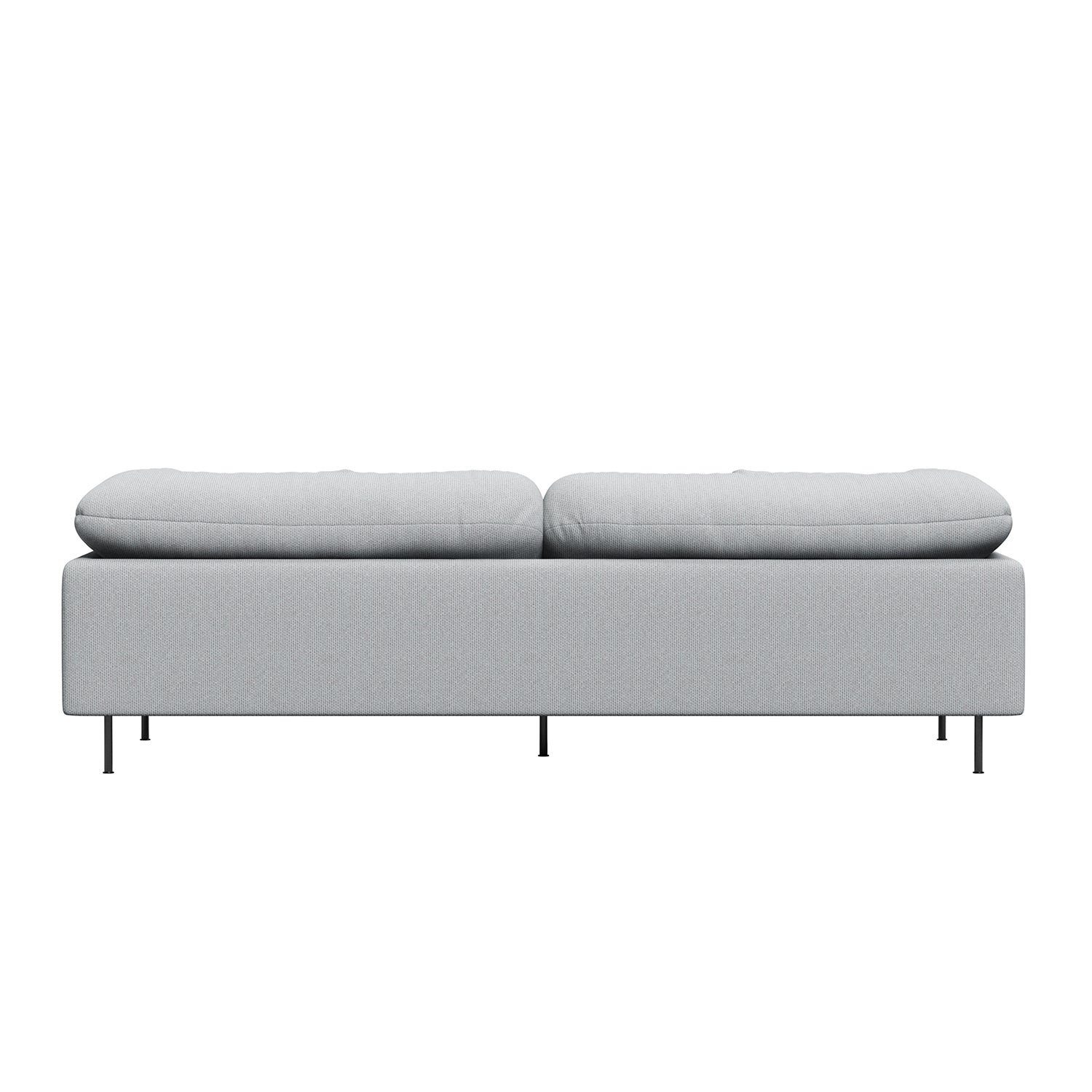 Woud Collar 2.5 Seater Sofa in light grey