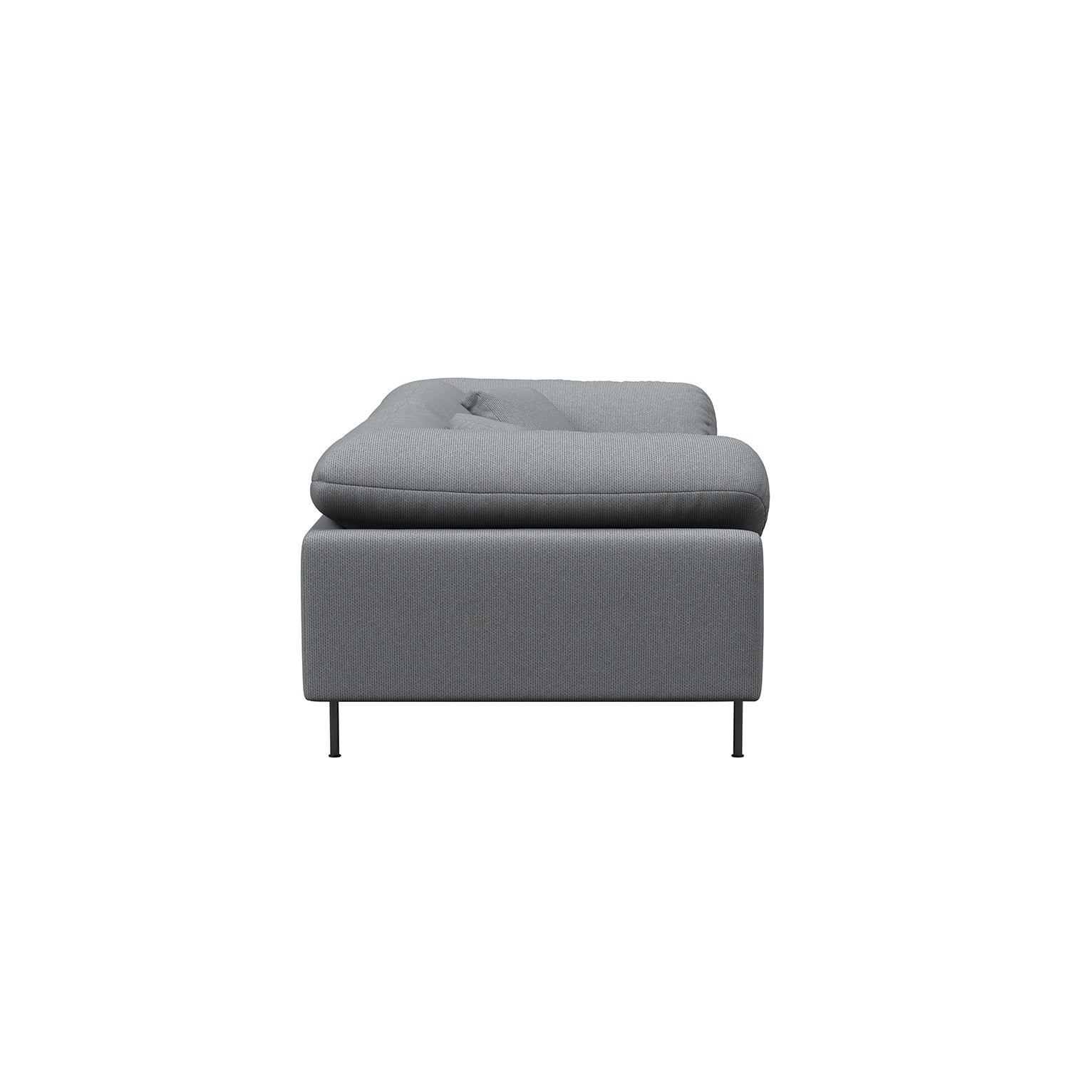 Woud Collar 2.5 Seater Sofa in light grey