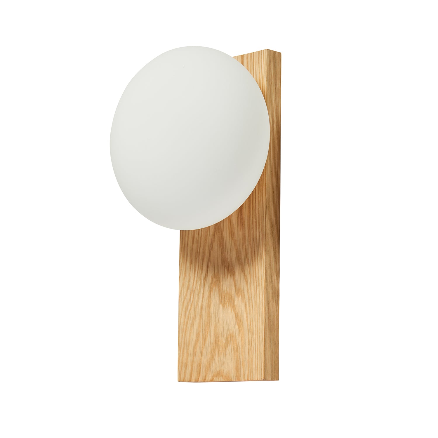 Woud Dew Table & Wall Lamp in oak