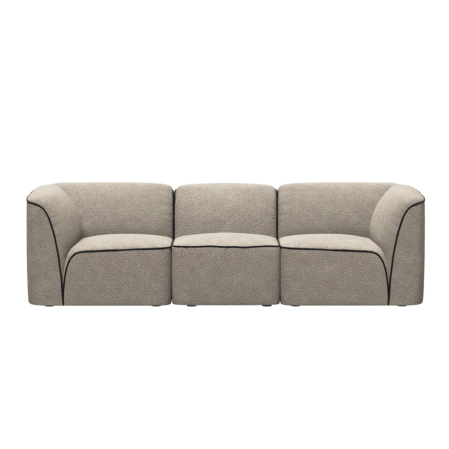 Woud Flora 2.5 Seater in Natural