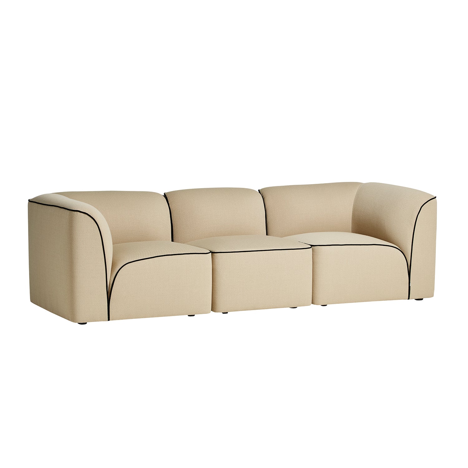 Woud Flora 2.5 Seater in beige