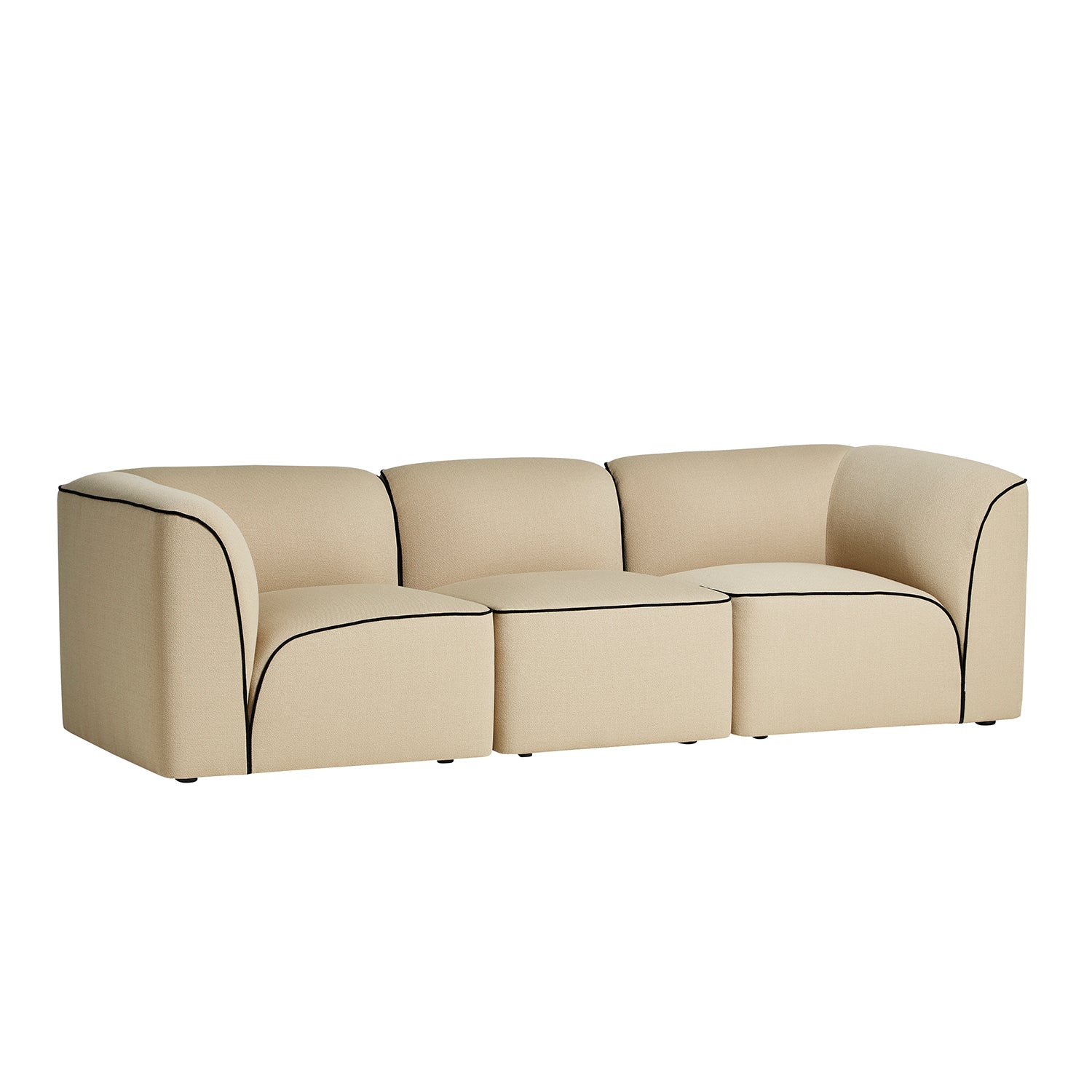 Woud Flora 3 Seater in beige