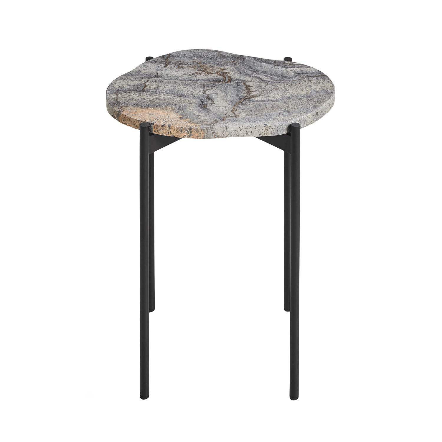 Woud La Terra Occasional Side Table in grey