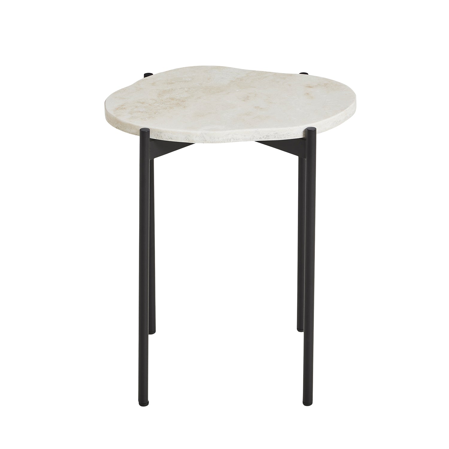 Woud La Terra Occasional Side Table in ivory