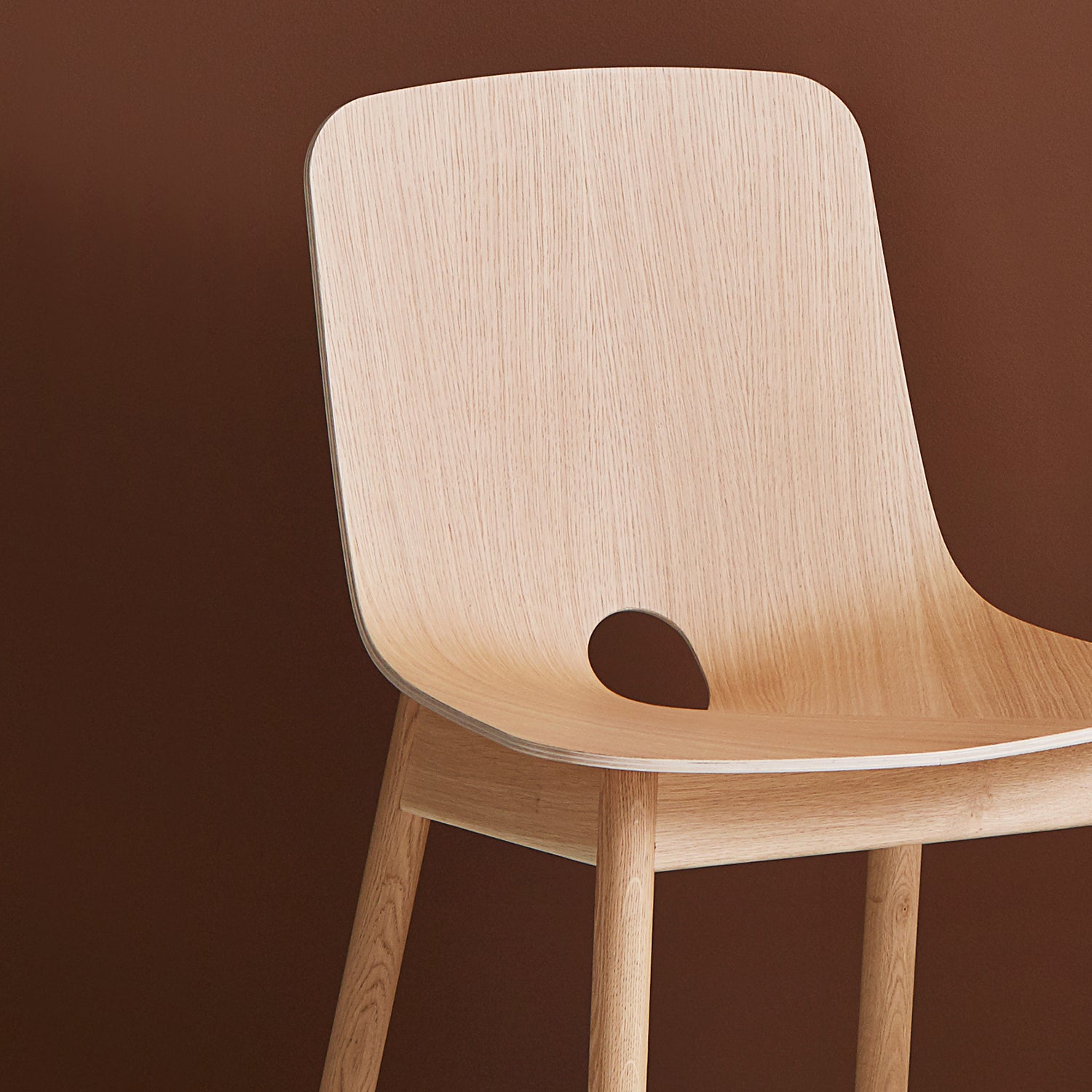 Woud Mono Dining Chair in Oak