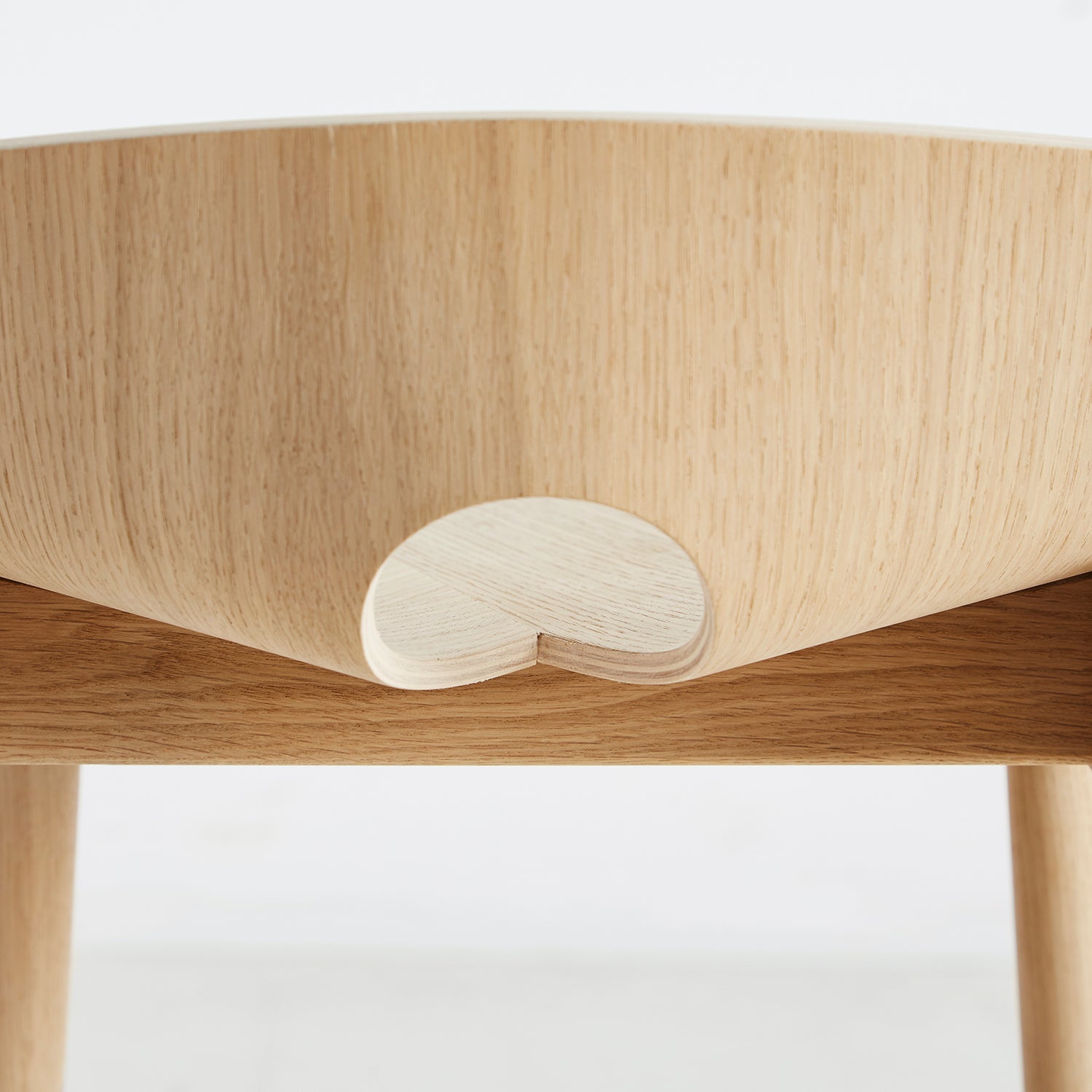 Woud Mono Counter Chair in oak