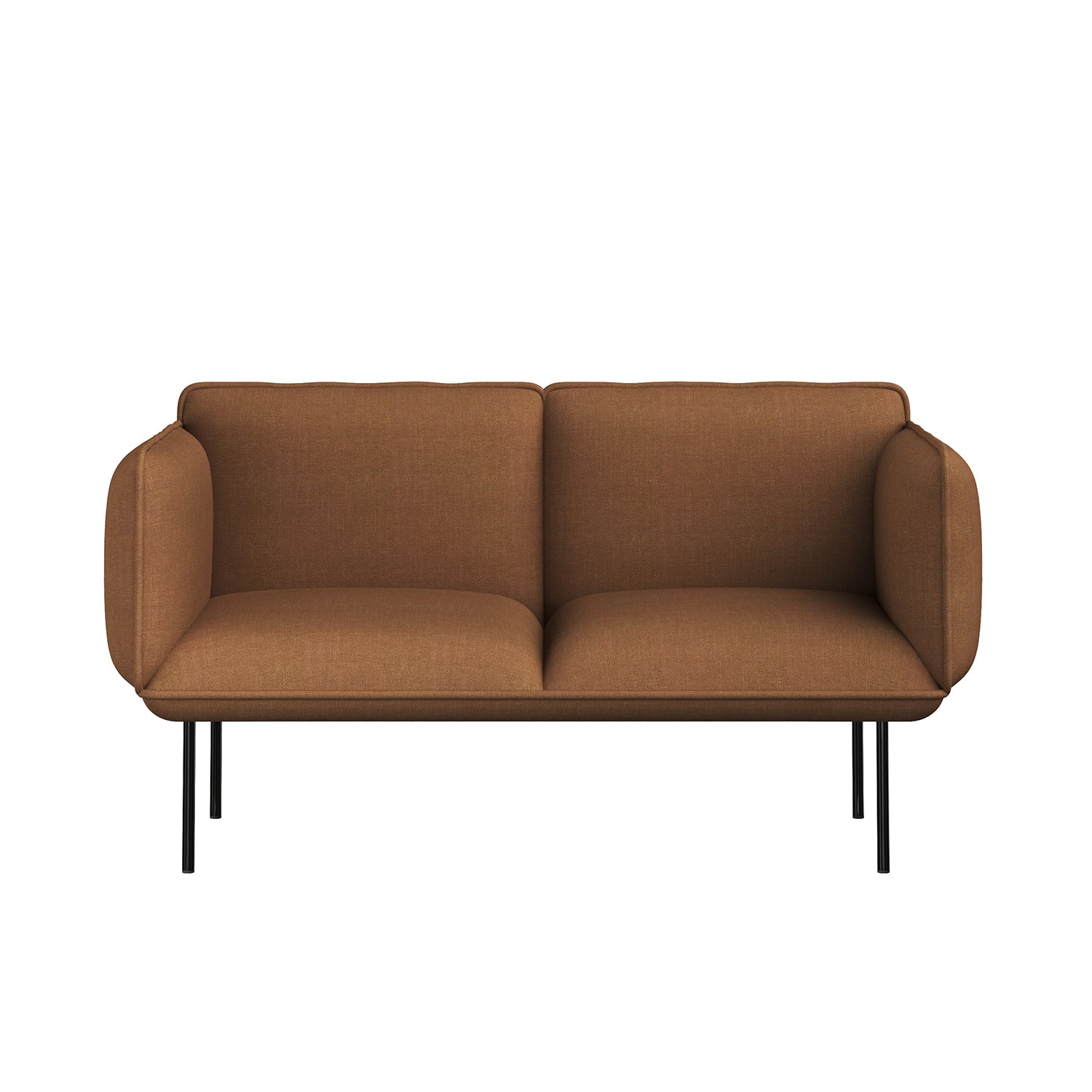 Woud Nakki 2 Seater Sofa in rust