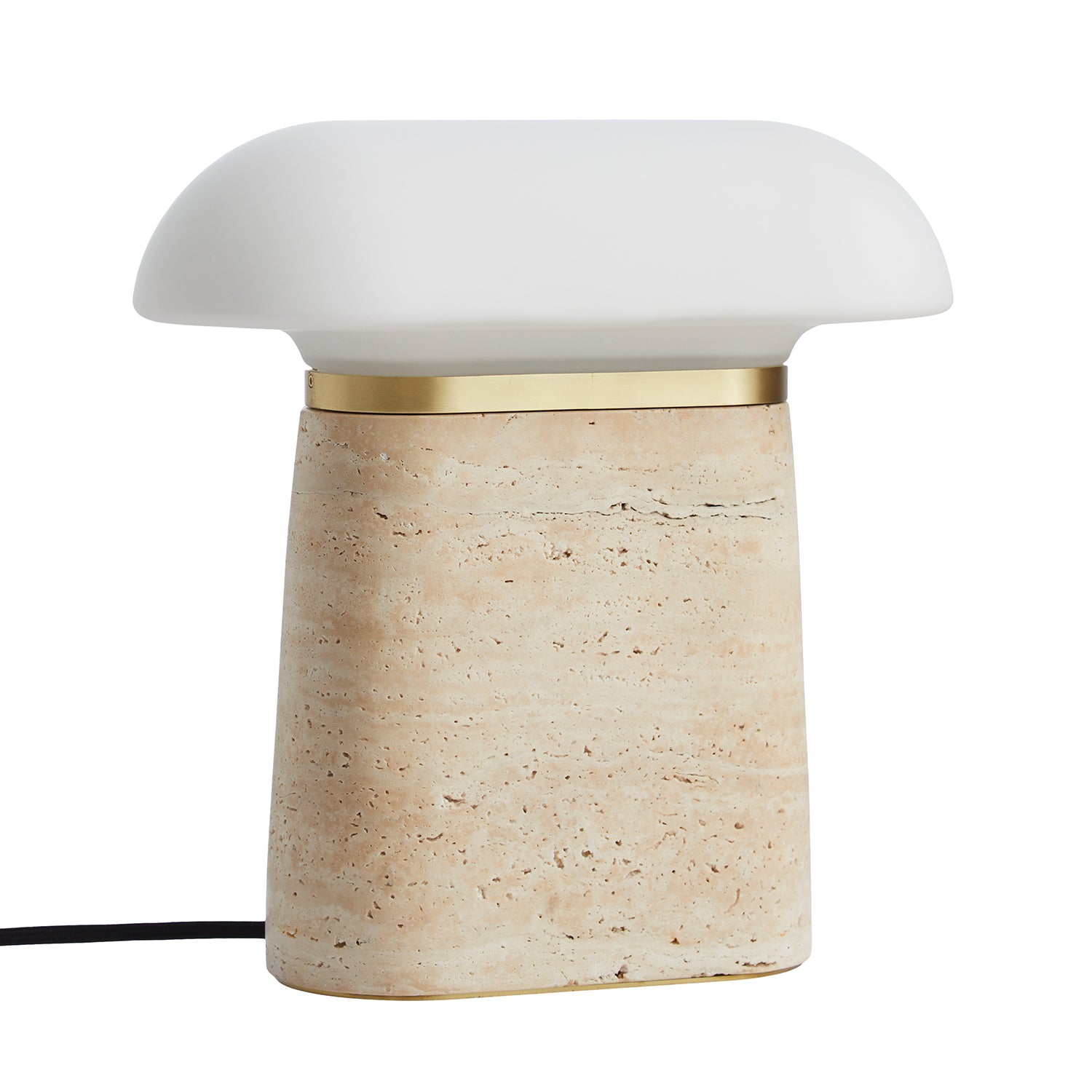 Woud Nova Luxury Table Lamp in travertine