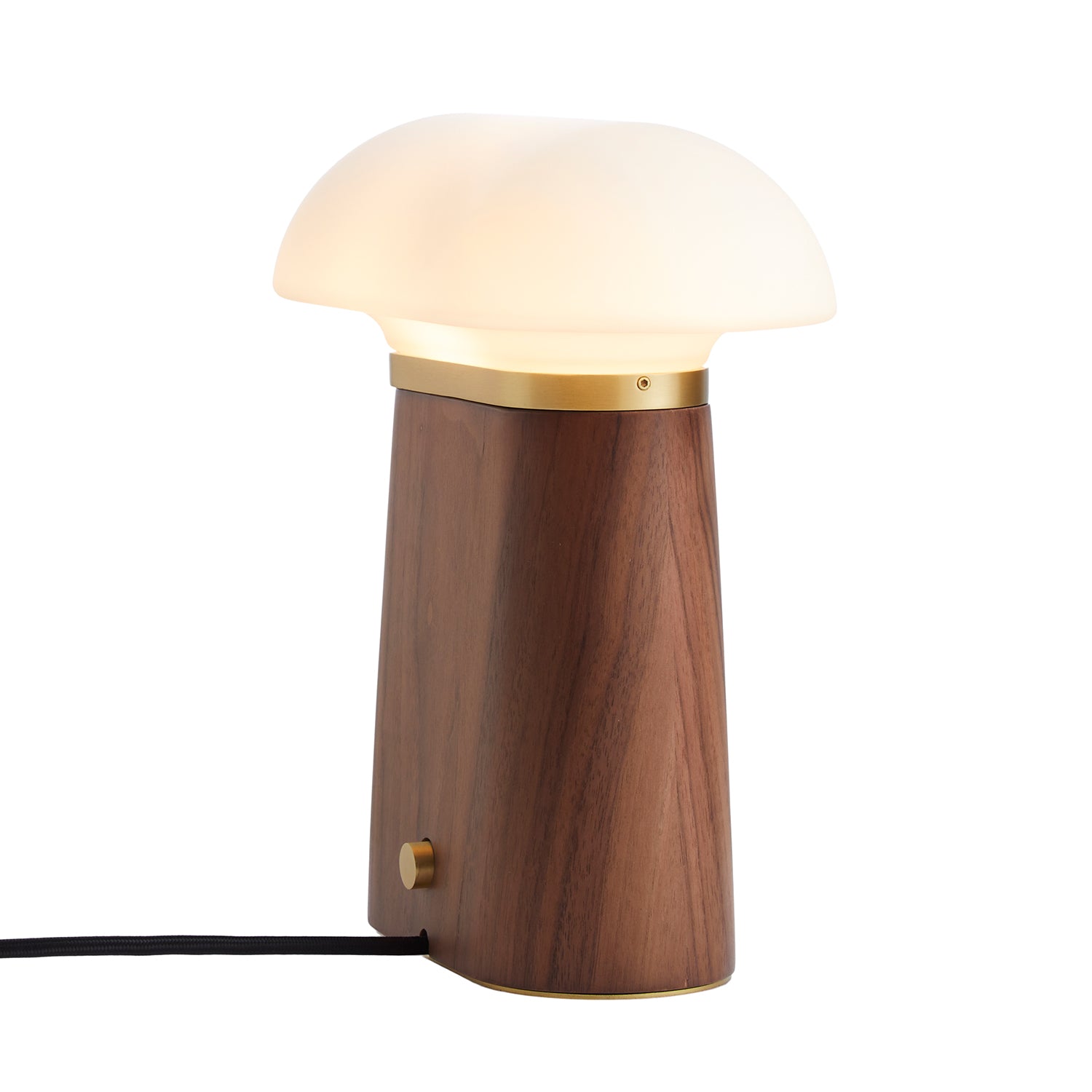 Woud Nova Luxury Table Lamp in walnut