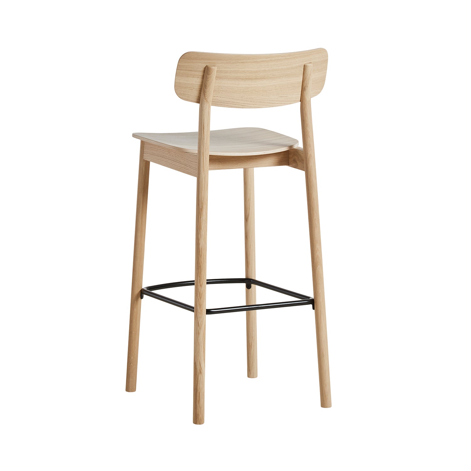 Woud Soma Bar Stool in white oak