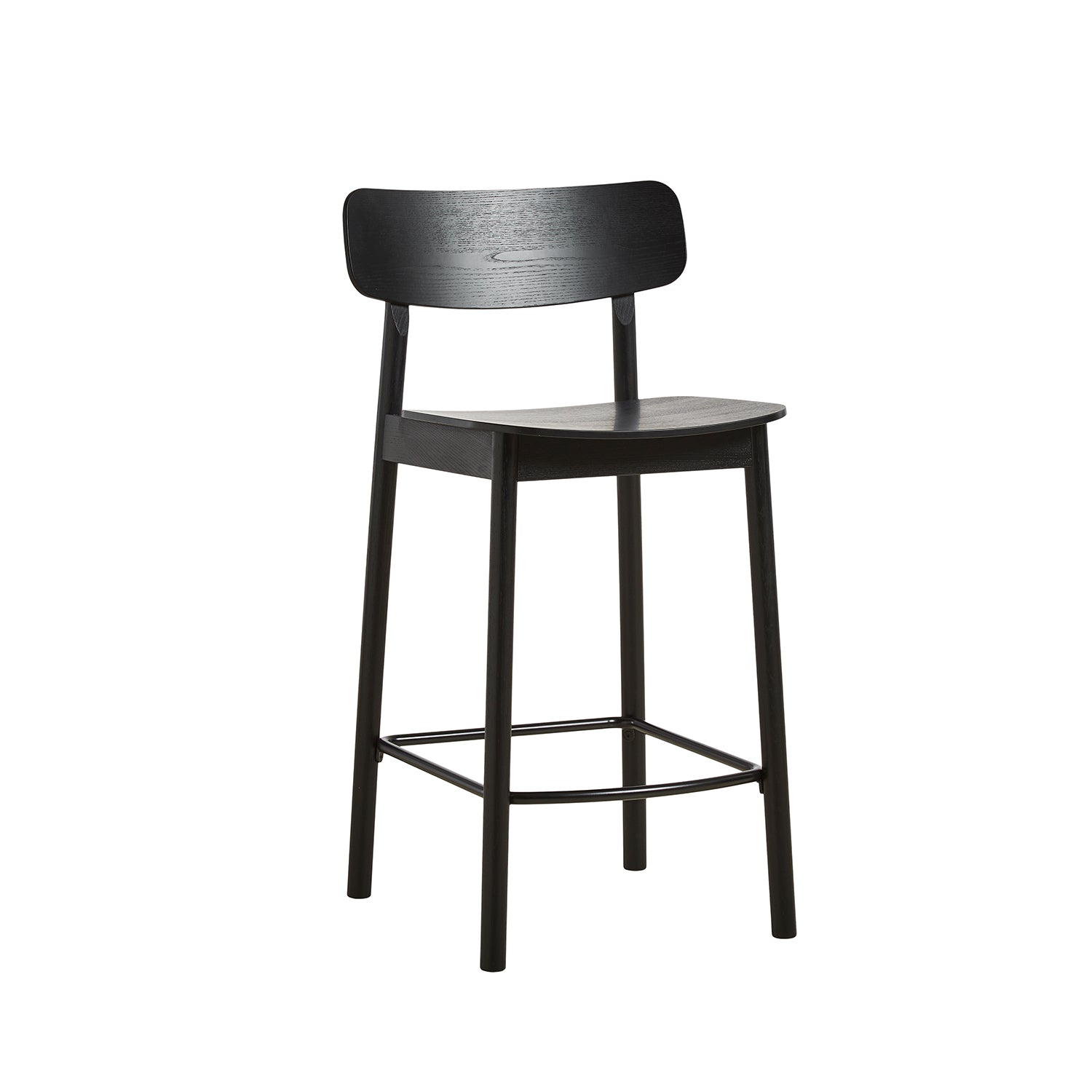 Woud Soma Counter Chair in black