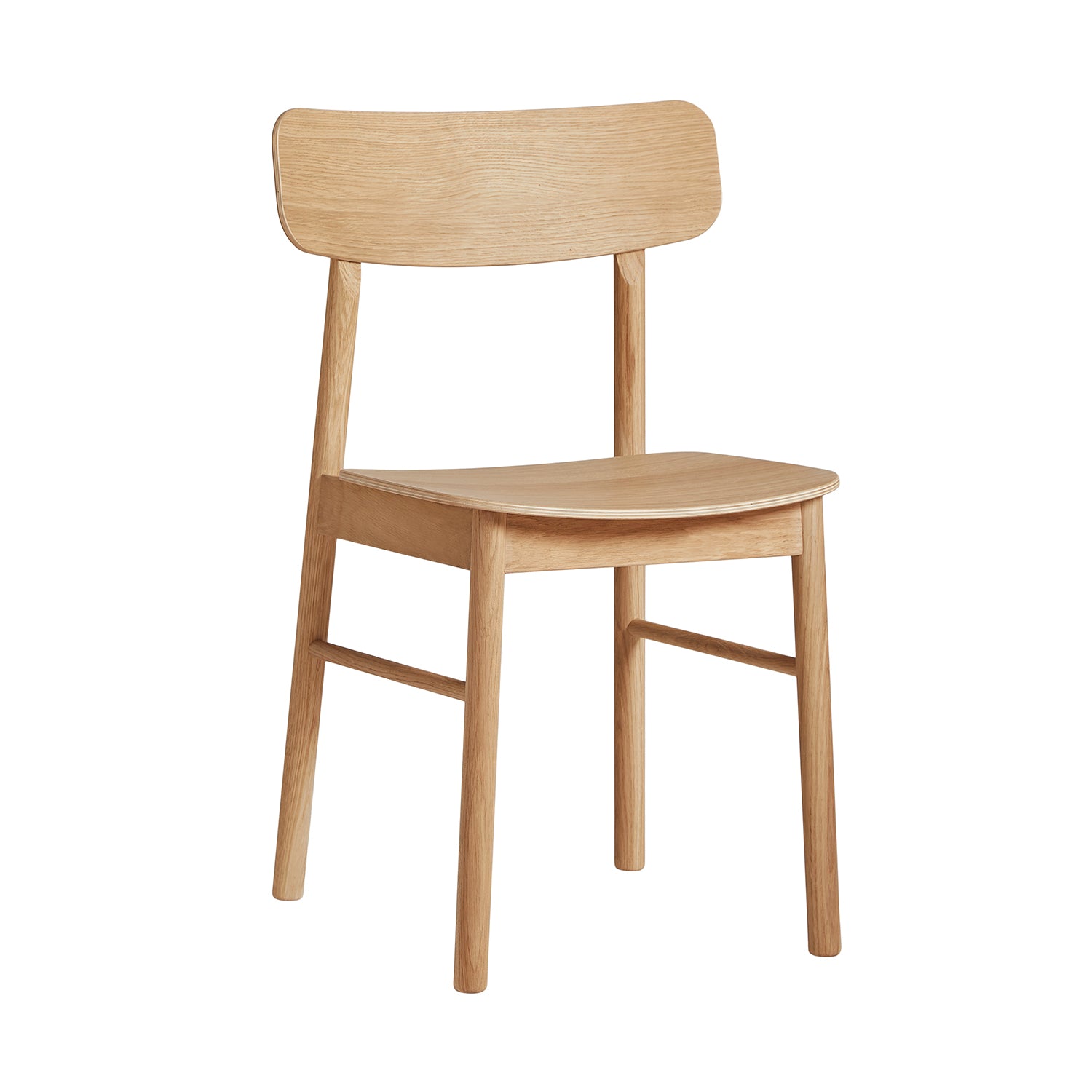 Woud Soma Dining Chair in oiled oak