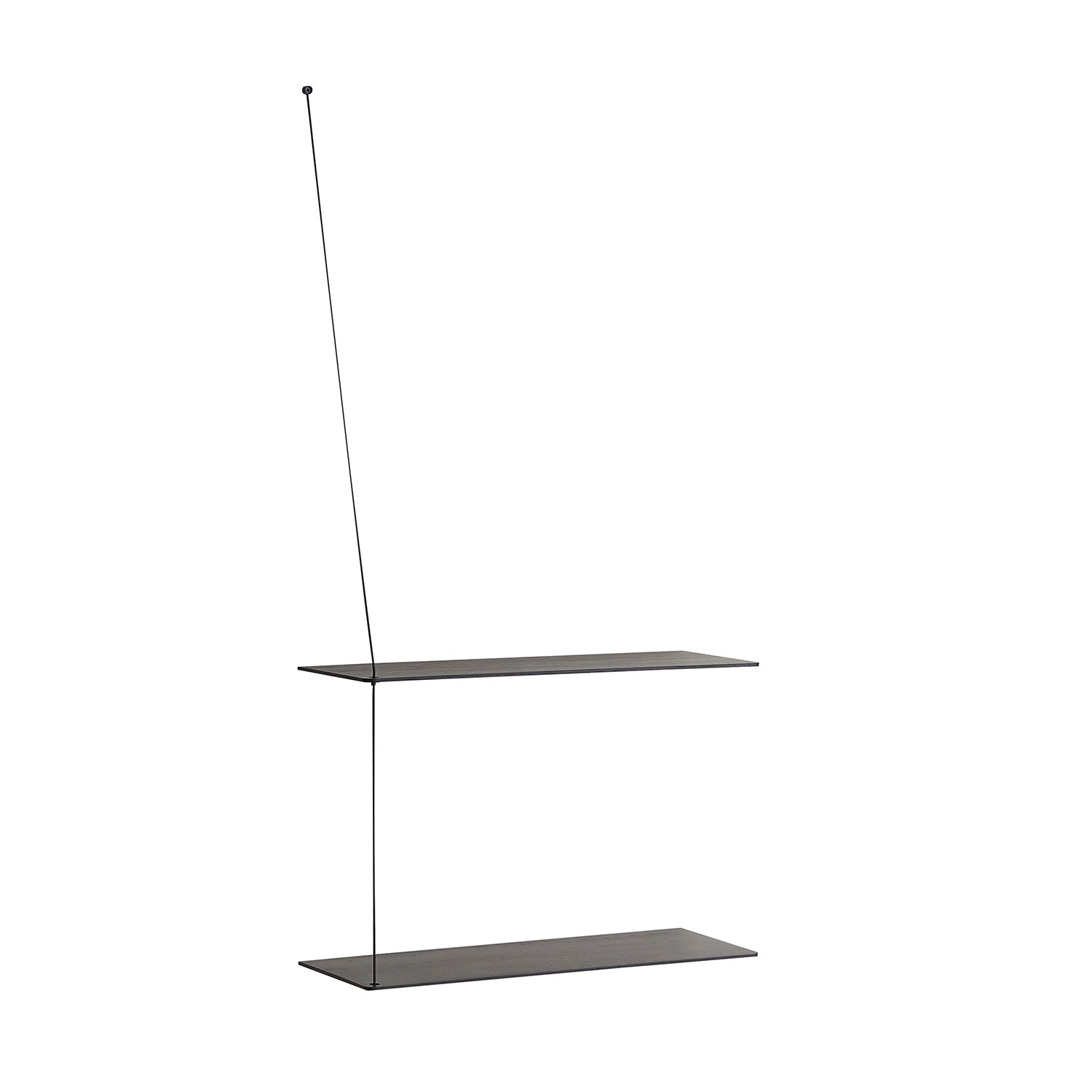 Woud Stedge Shelf 60cm in black