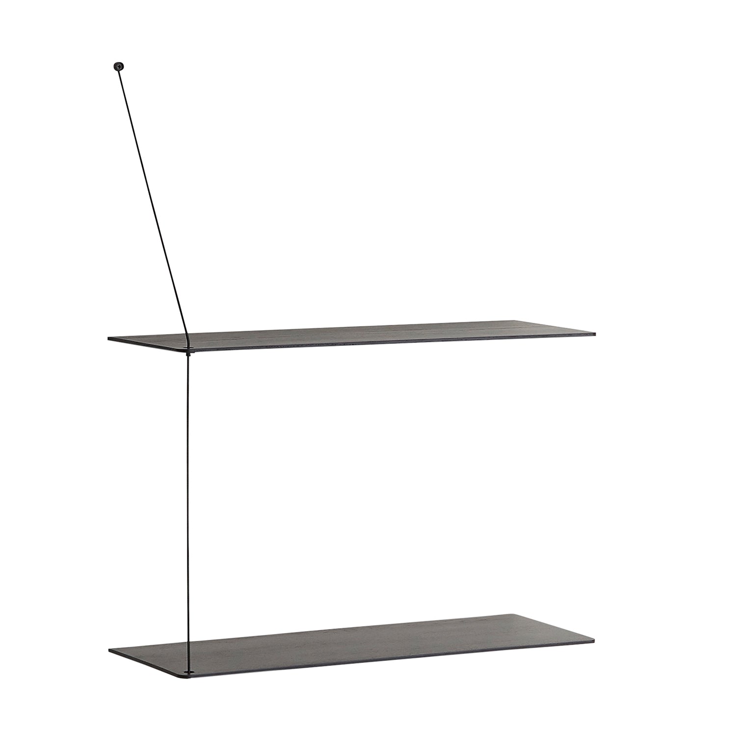 Woud Stedge Shelf 60cm in black