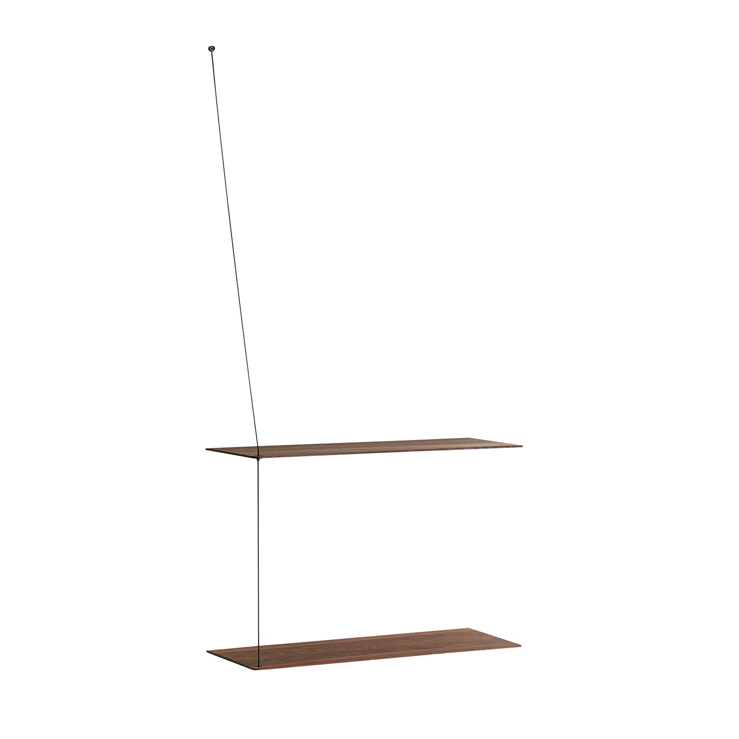 Woud Stedge Shelf 60cm in walnut