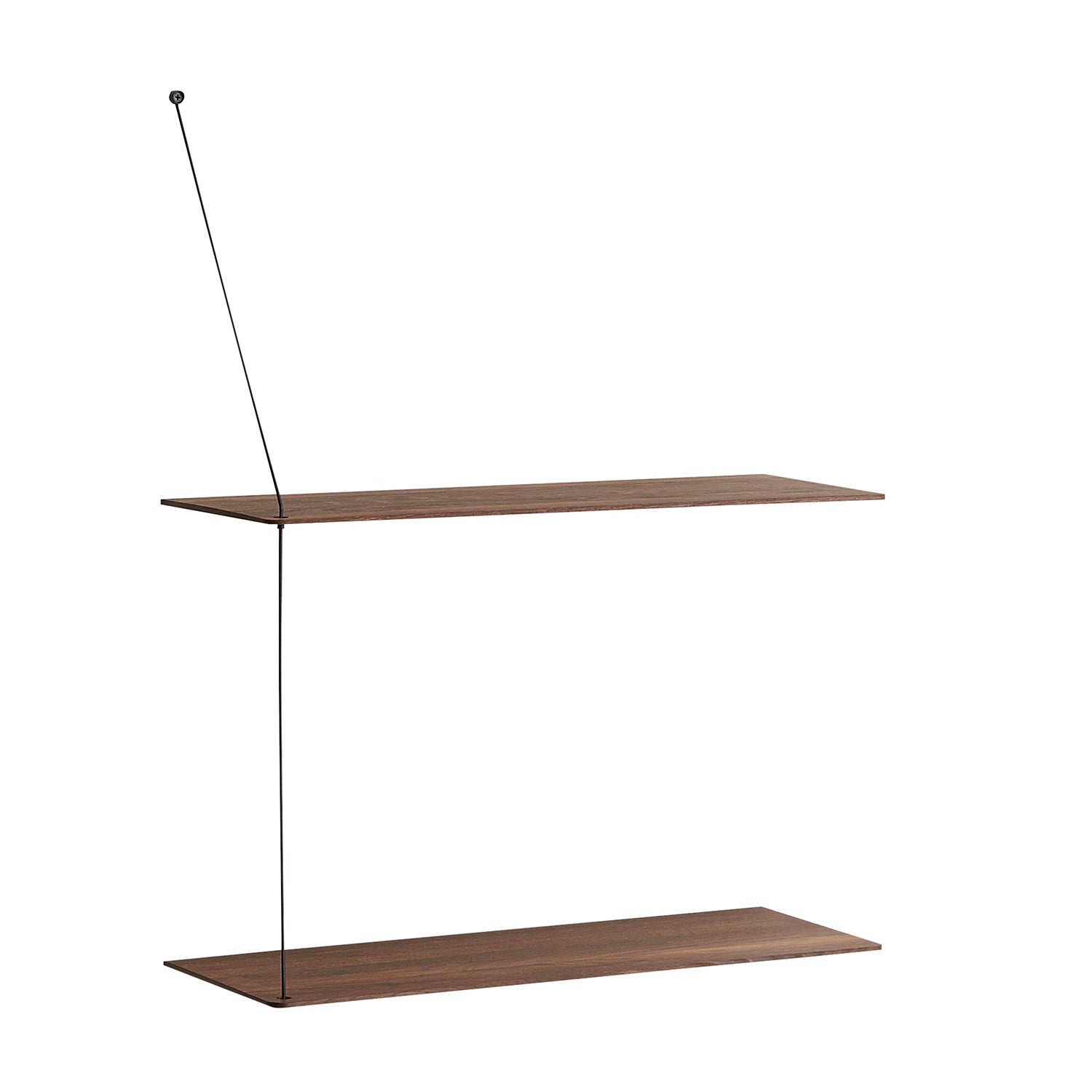 Woud Stedge Shelf 60cm in walnut